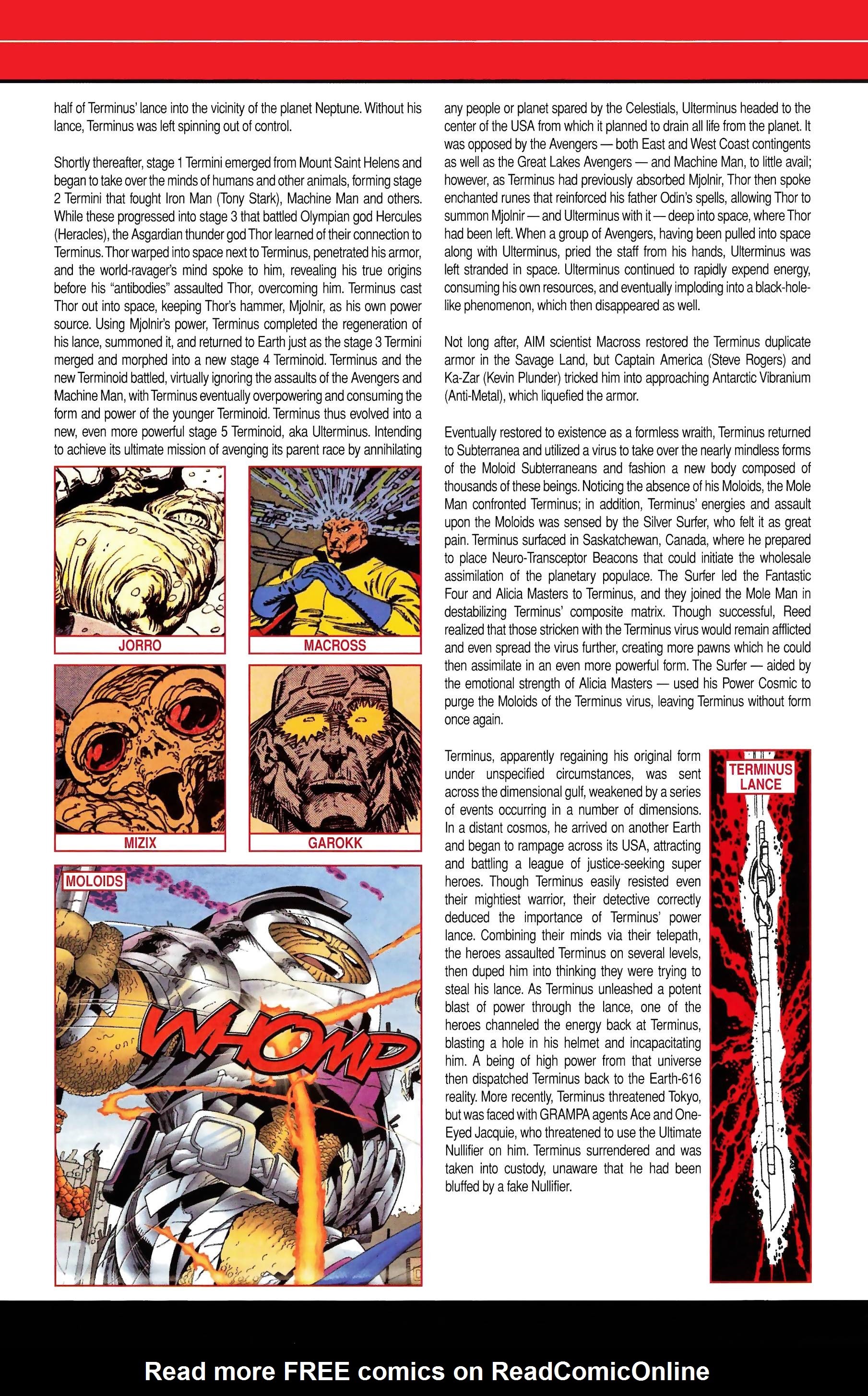Read online Official Handbook of the Marvel Universe A to Z comic -  Issue # TPB 11 (Part 2) - 132