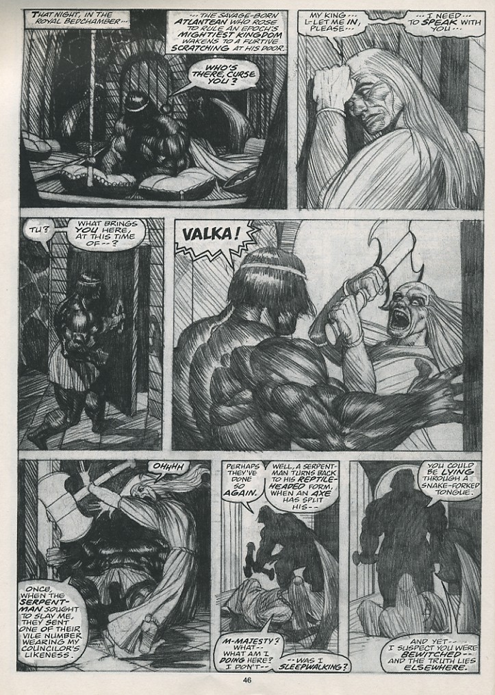 Read online The Savage Sword Of Conan comic -  Issue #215 - 48