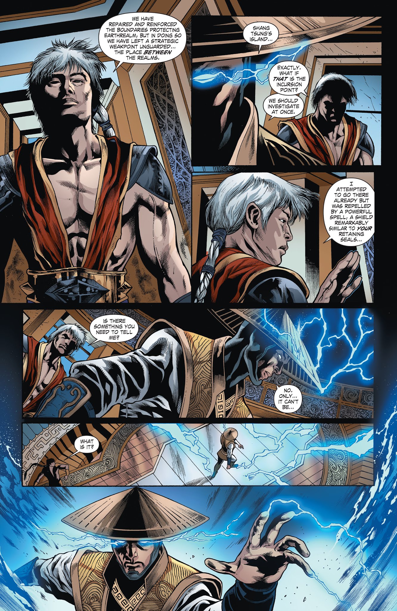 Read online Mortal Kombat X [I] comic -  Issue # _TPB 2 - 104