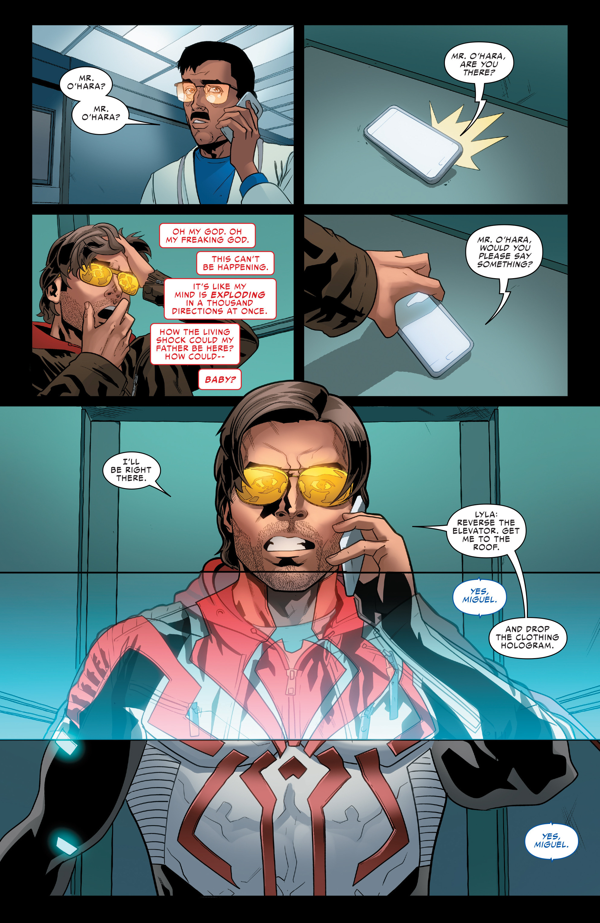 Read online Spider-Man 2099 (2015) comic -  Issue #20 - 5