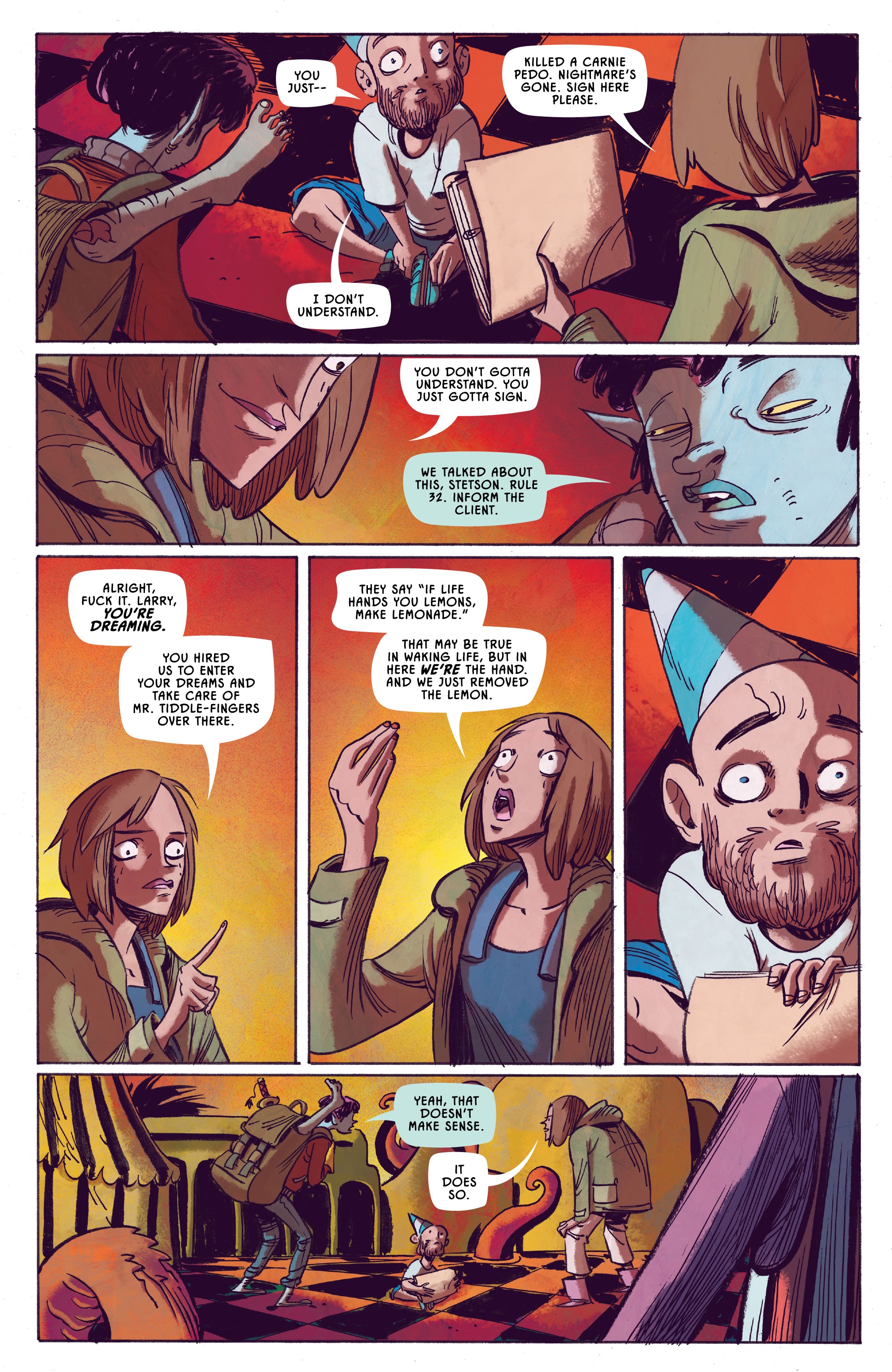 Read online Slumber comic -  Issue #1 - 13