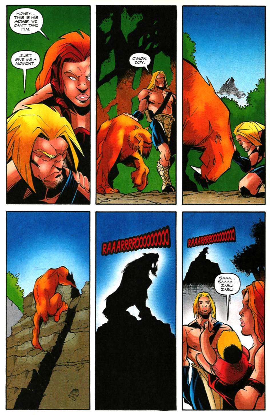 Read online Ka-Zar (1997) comic -  Issue #20 - 21
