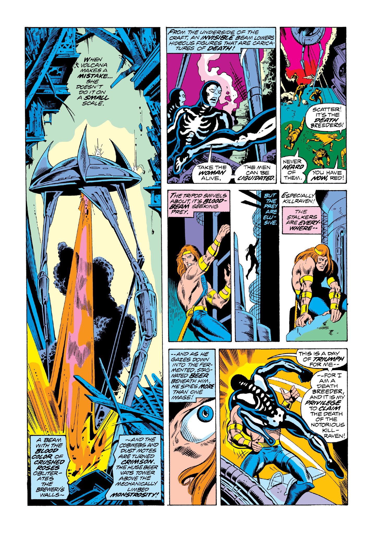 Read online Marvel Masterworks: Killraven comic -  Issue # TPB 1 (Part 2) - 83