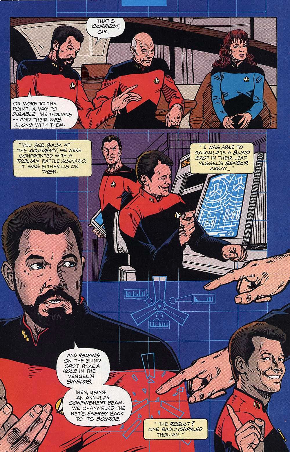 Read online Star Trek: The Next Generation (1989) comic -  Issue #72 - 16