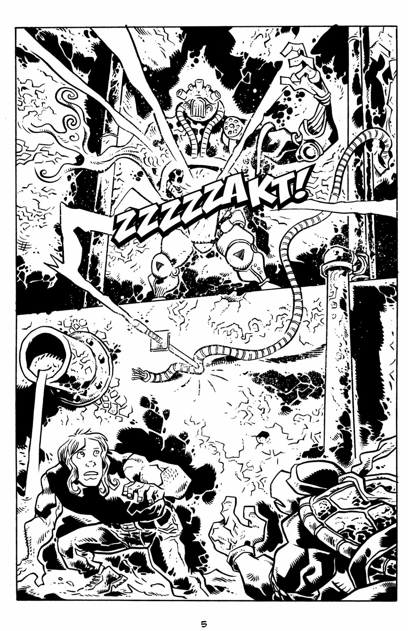 Read online Donatello The Brain Thief comic -  Issue #1 - 8
