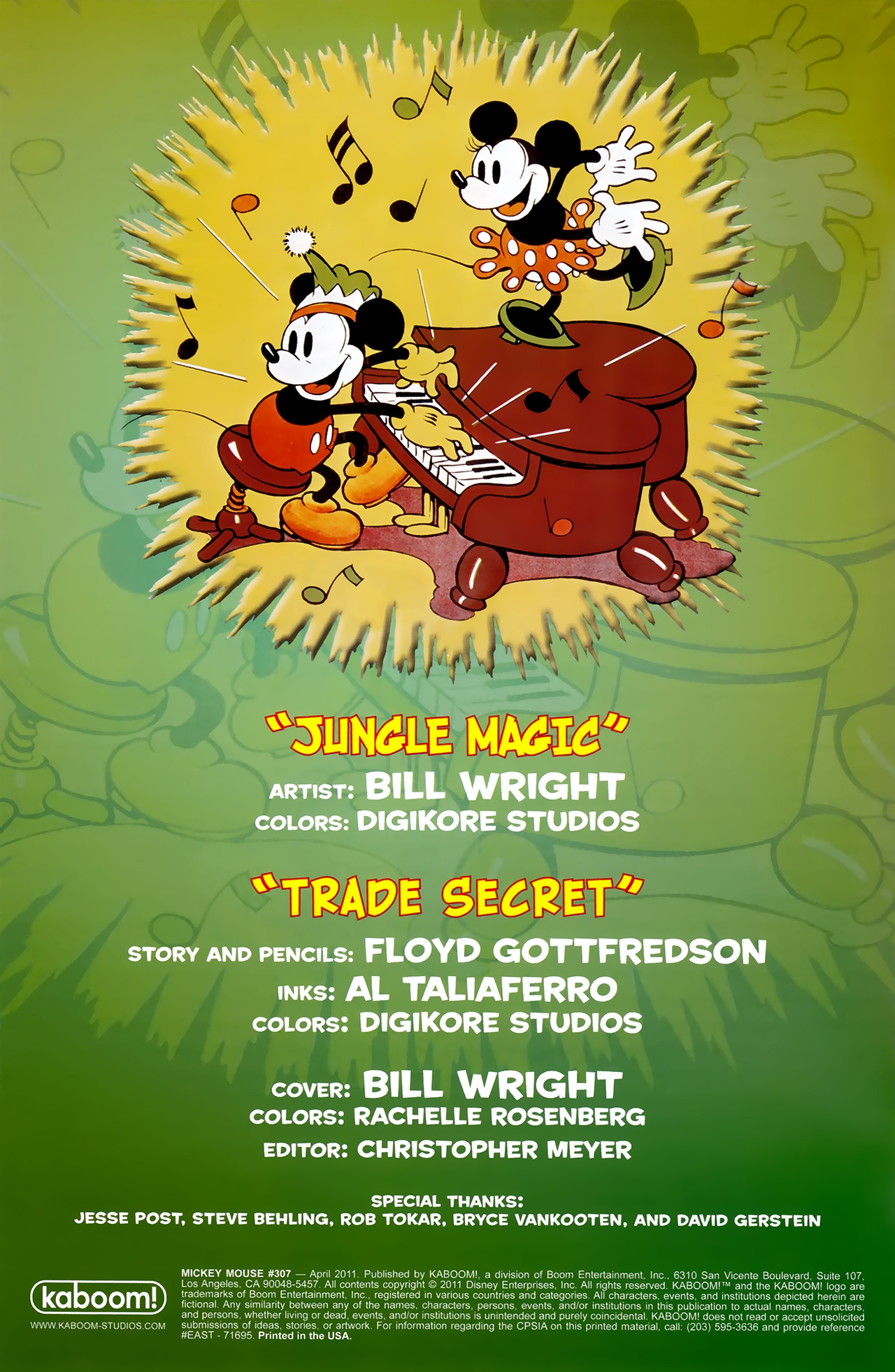 Read online Walt Disney's Mickey Mouse comic -  Issue #307 - 2