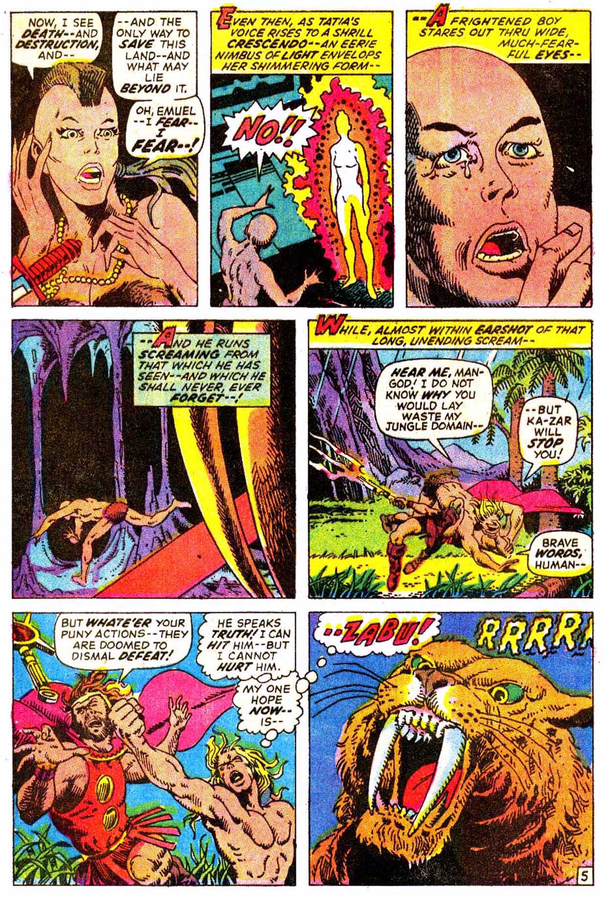 Read online Astonishing Tales (1970) comic -  Issue #7 - 16
