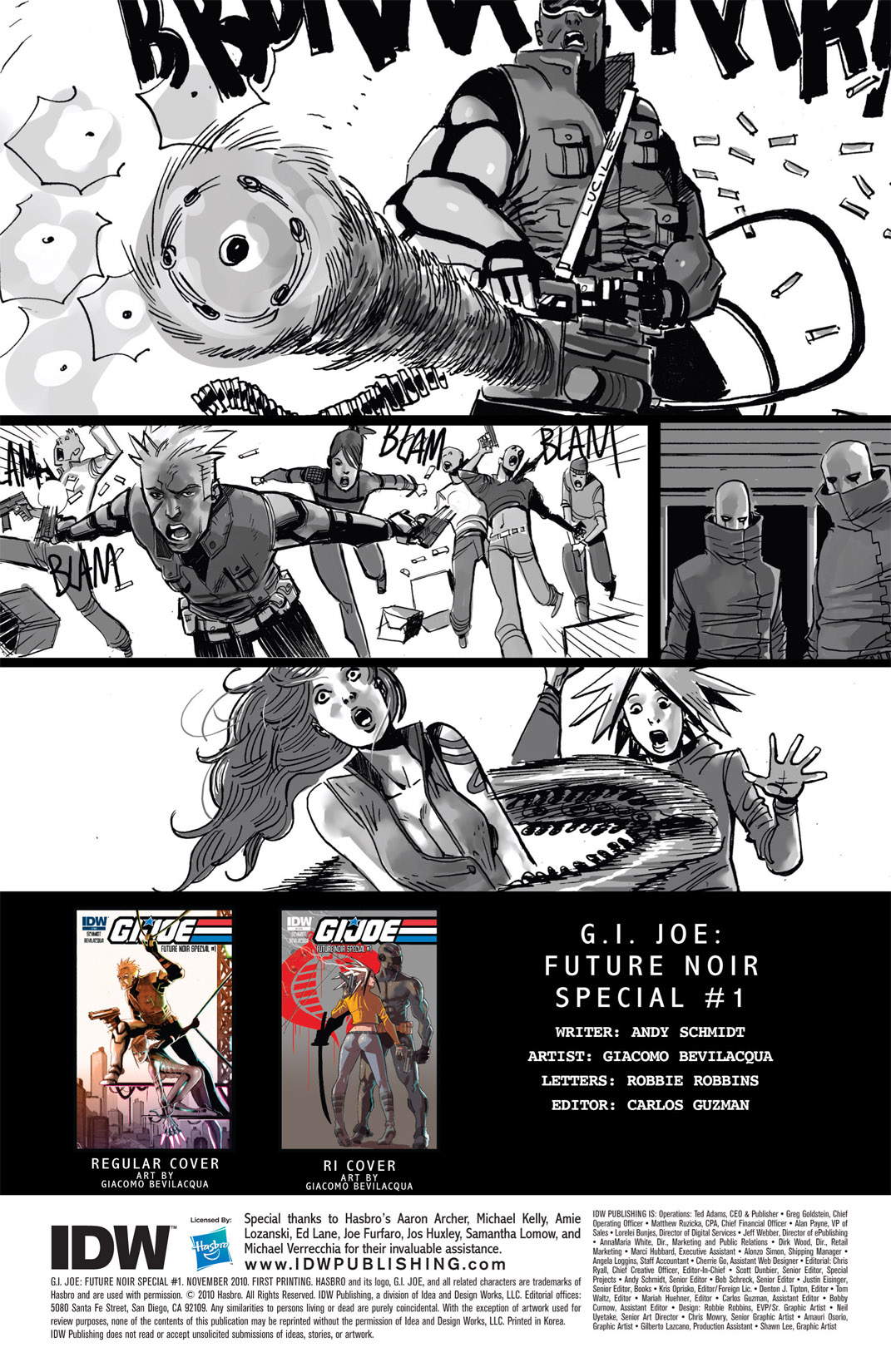 Read online G.I. Joe: Future Noir Special comic -  Issue #1 - 2