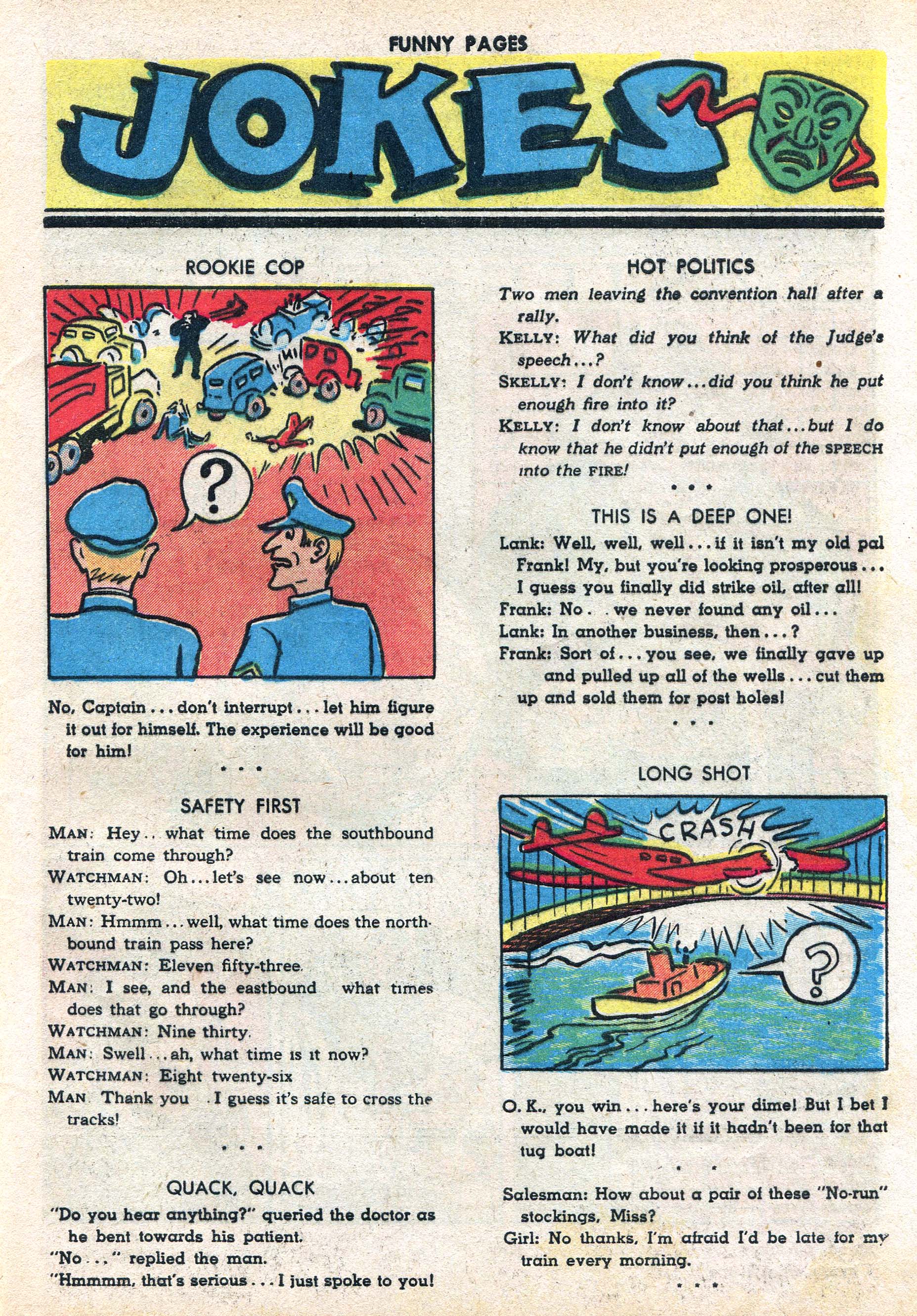 Read online Funny Pages comic -  Issue #42 - 39