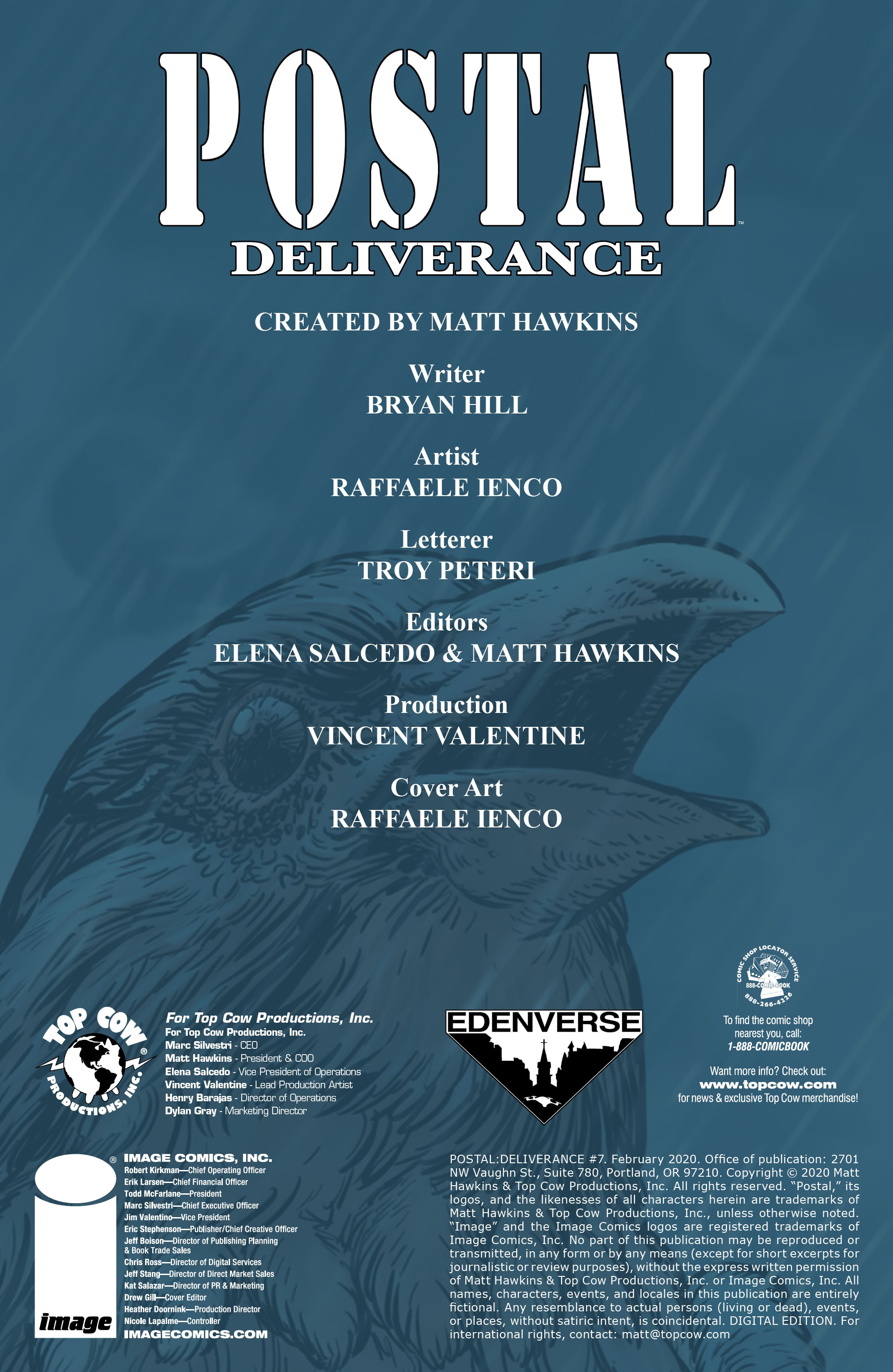 Read online Postal: Deliverance comic -  Issue #7 - 2