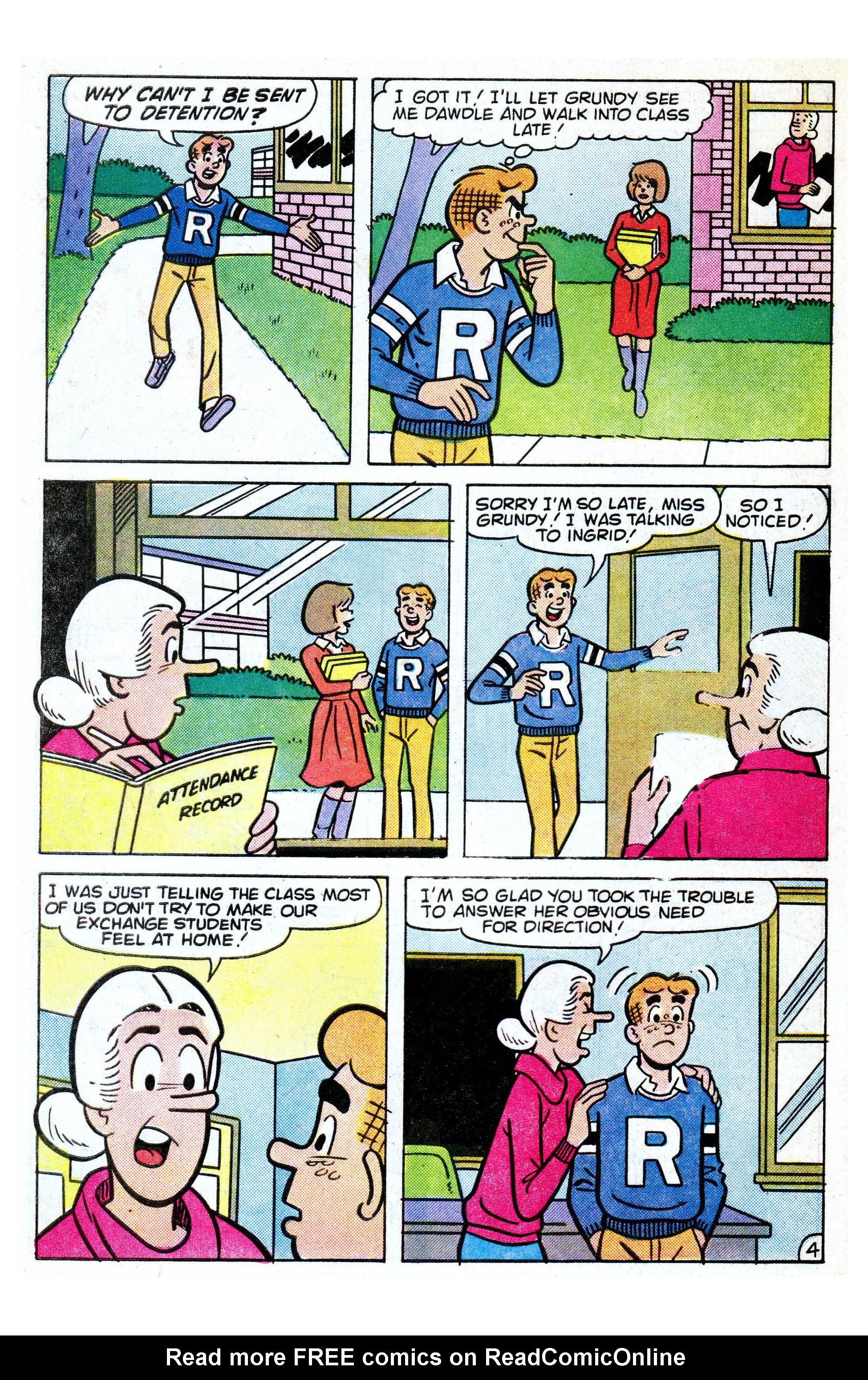 Read online Archie (1960) comic -  Issue #334 - 5