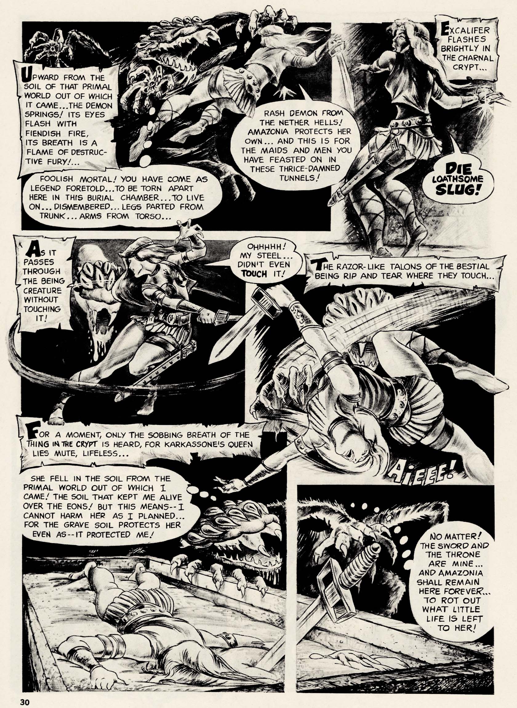 Read online Vampirella (1969) comic -  Issue #8 - 30
