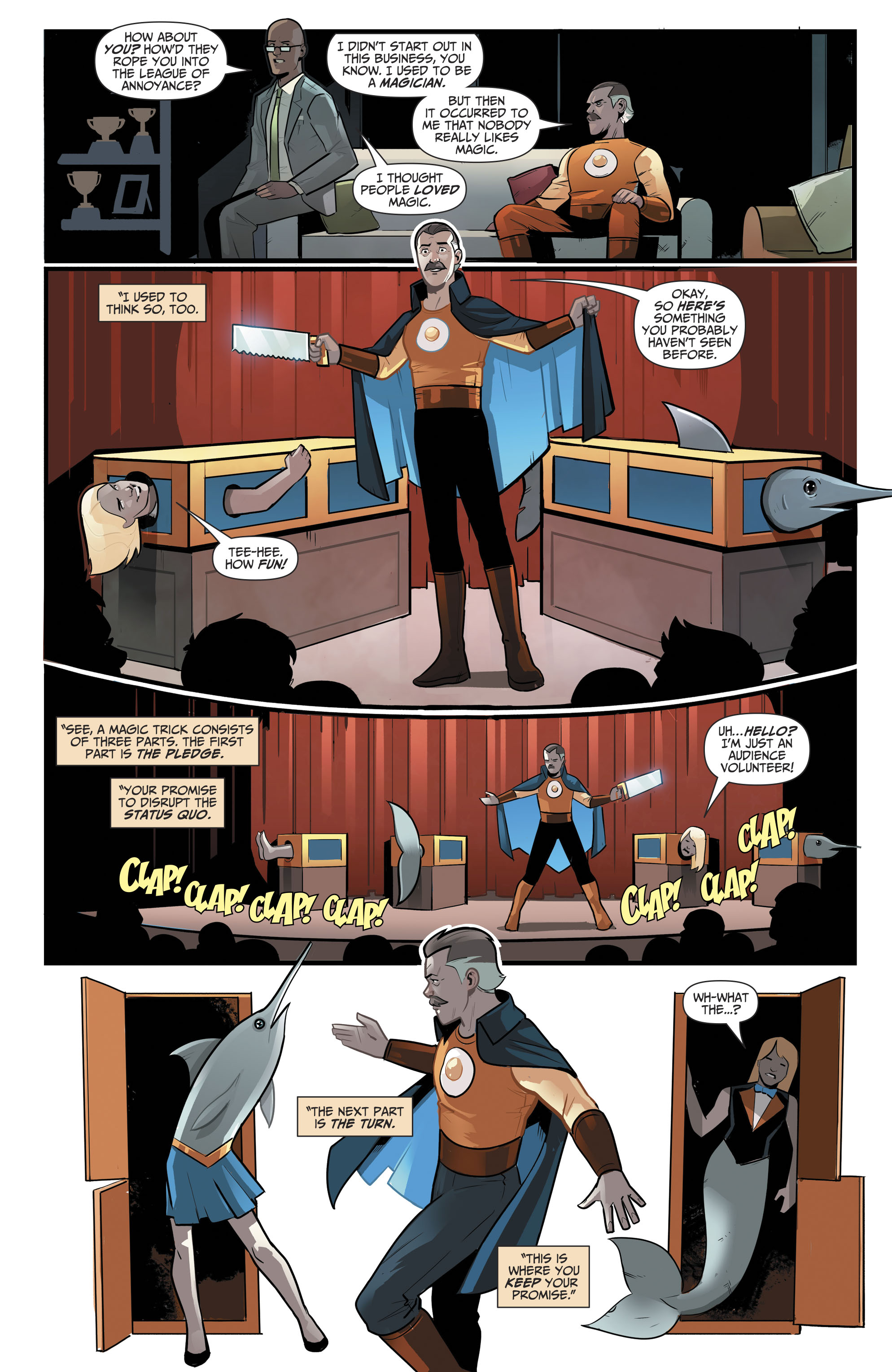 Read online Wonder Twins comic -  Issue #5 - 6