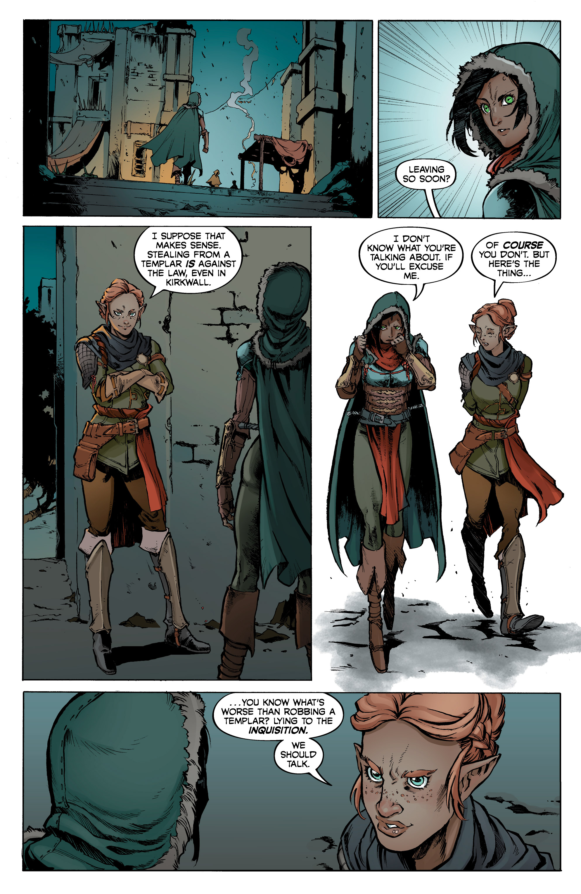 Read online Dragon Age: The First Five Graphic Novels comic -  Issue # TPB (Part 4) - 27