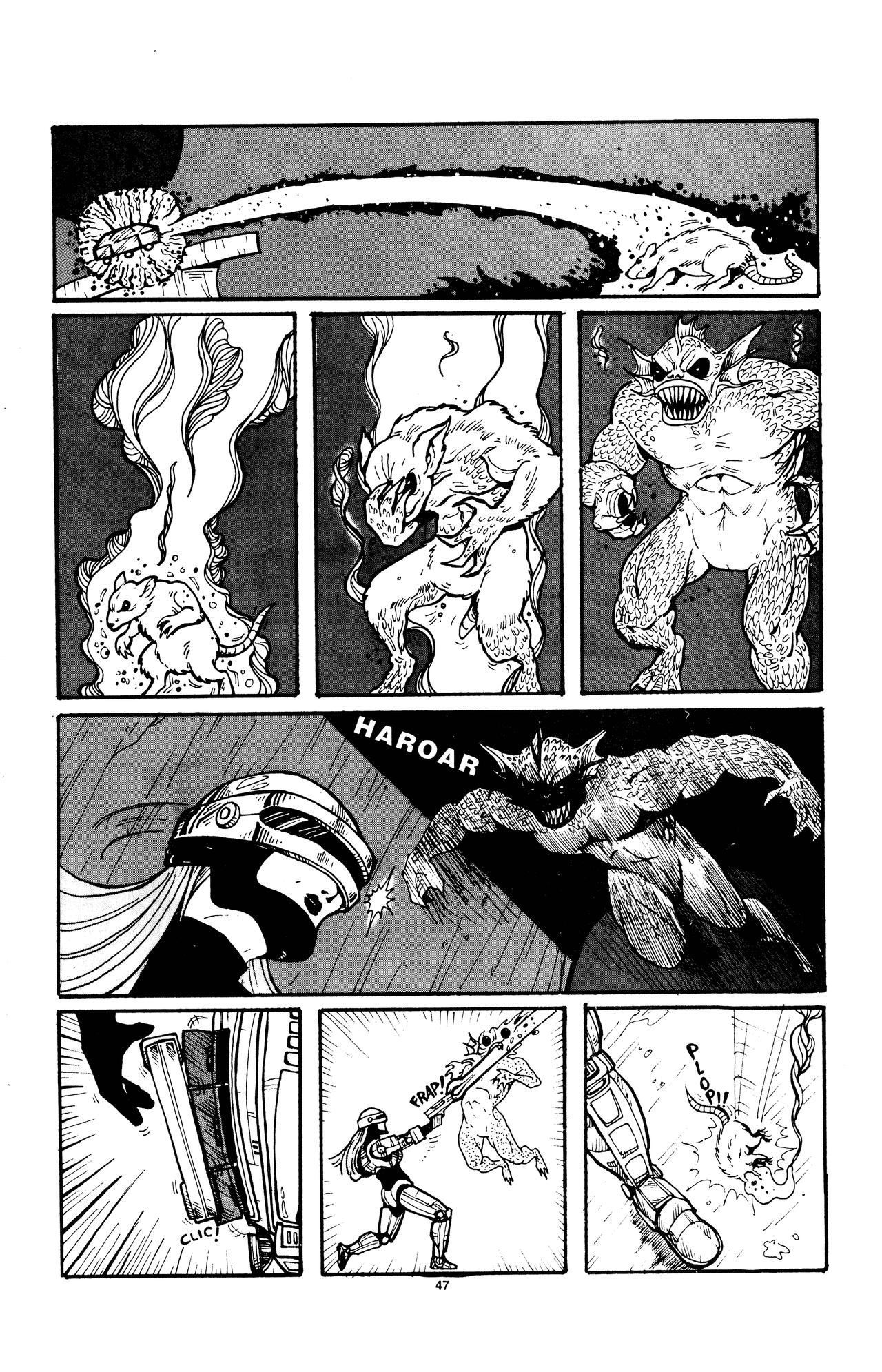Read online Girls of Ninja High School comic -  Issue #2 - 47