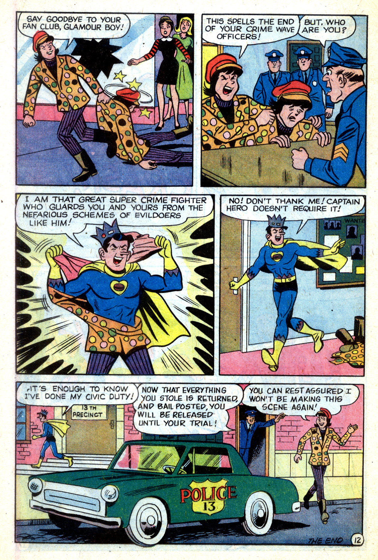 Read online Jughead As Captain Hero comic -  Issue #6 - 16