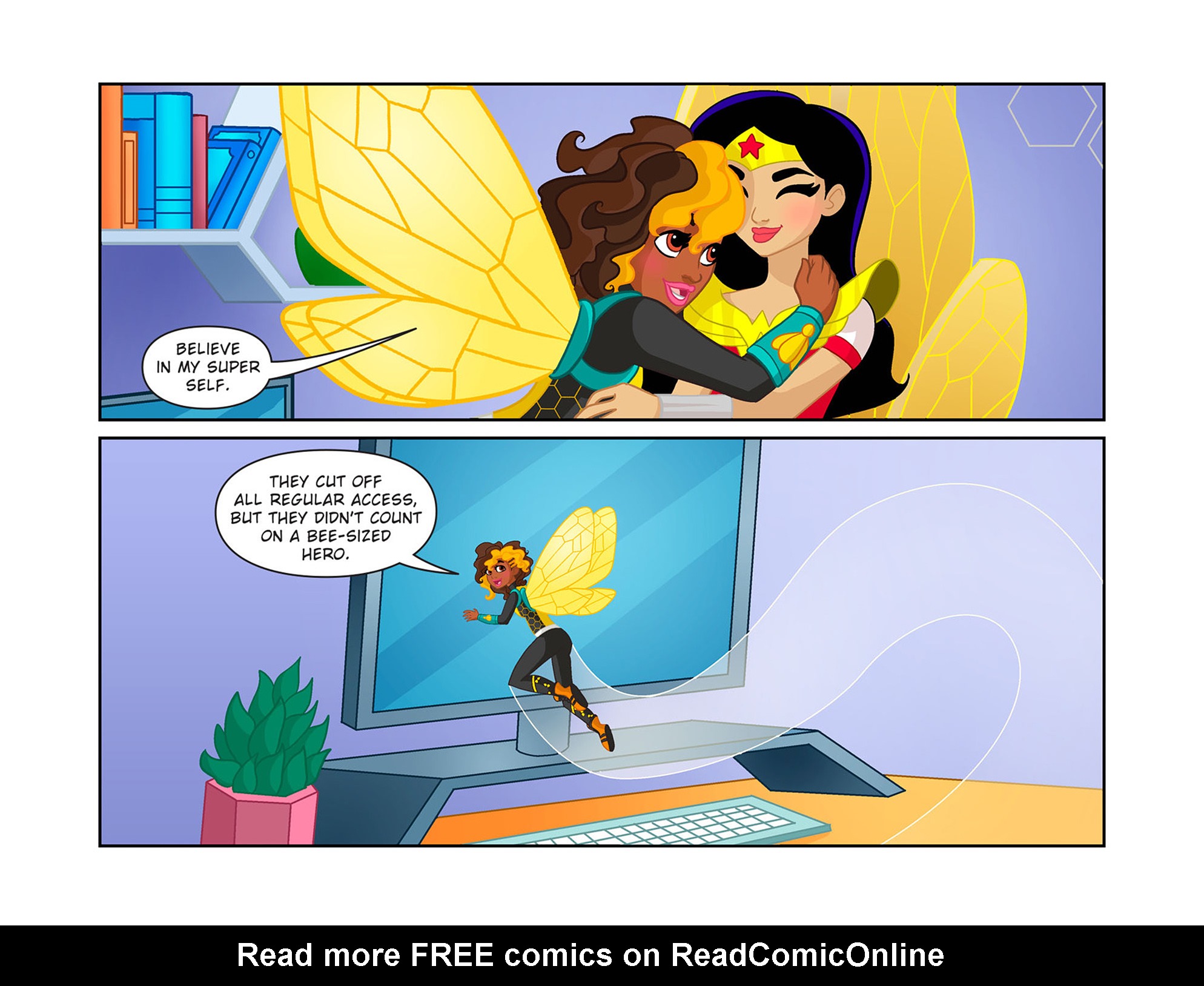 Read online DC Super Hero Girls: Past Times at Super Hero High comic -  Issue #6 - 17