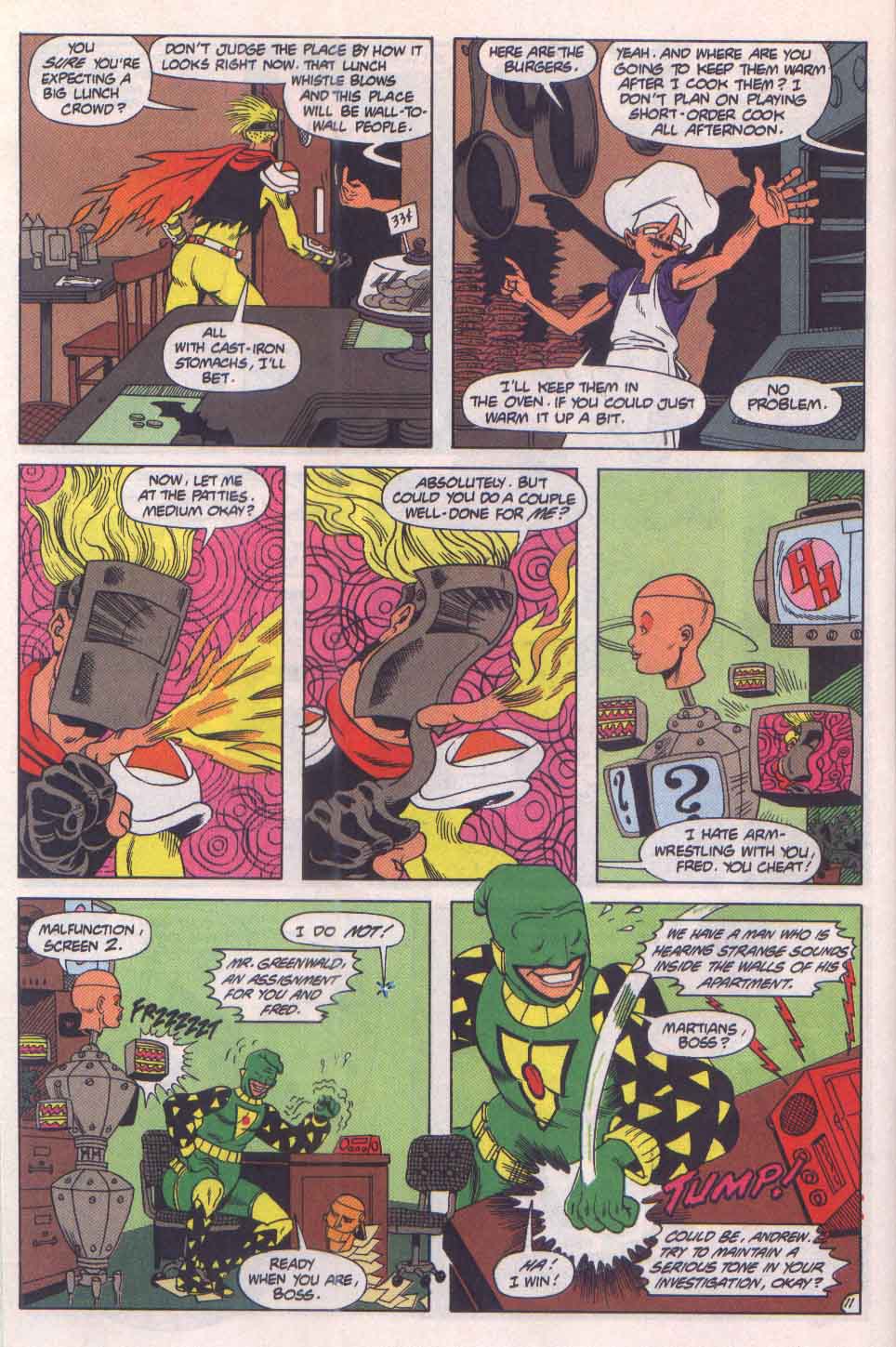 Read online Hero Hotline comic -  Issue #6 - 12