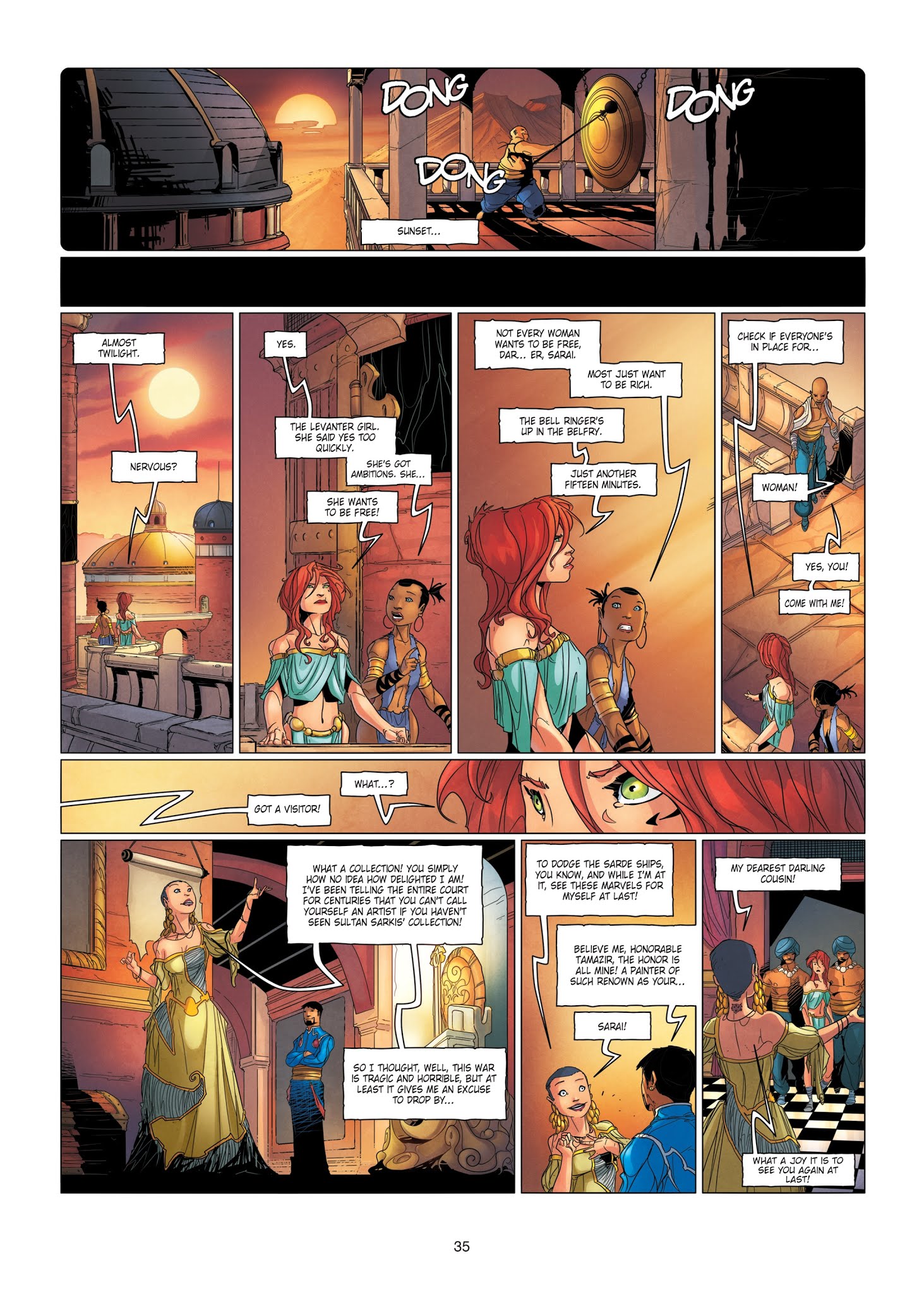 Read online Chronicles of the Dragon Knights comic -  Issue #15 - 35