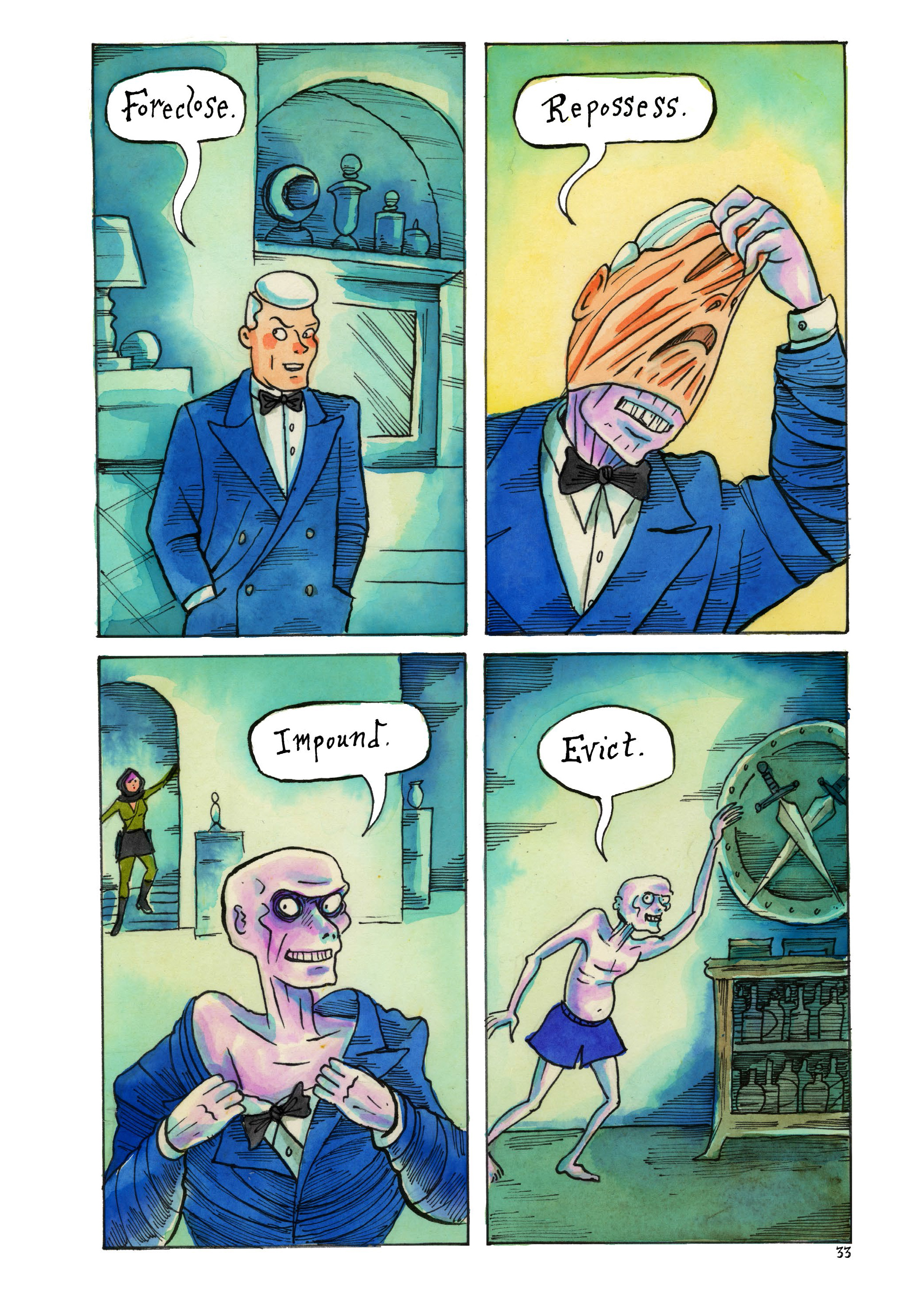 Read online Violenzia and Other Deadly Amusements comic -  Issue # TPB - 34