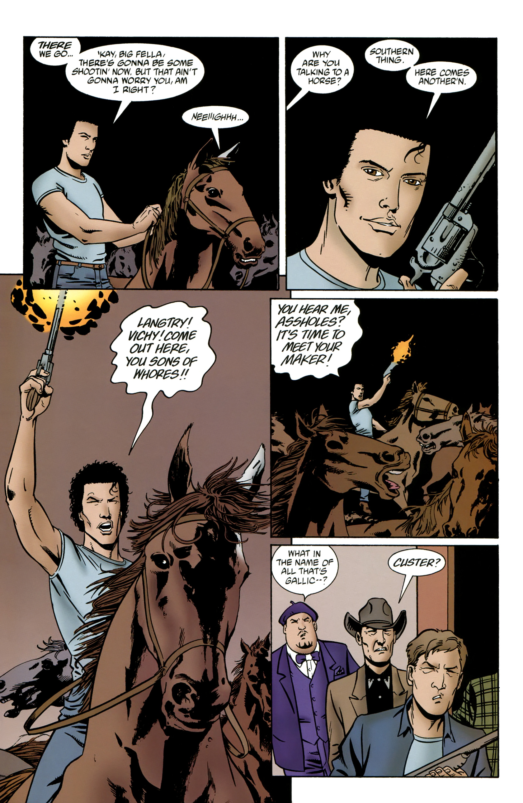 Read online Preacher: Tall in the Saddle comic -  Issue # Full - 43