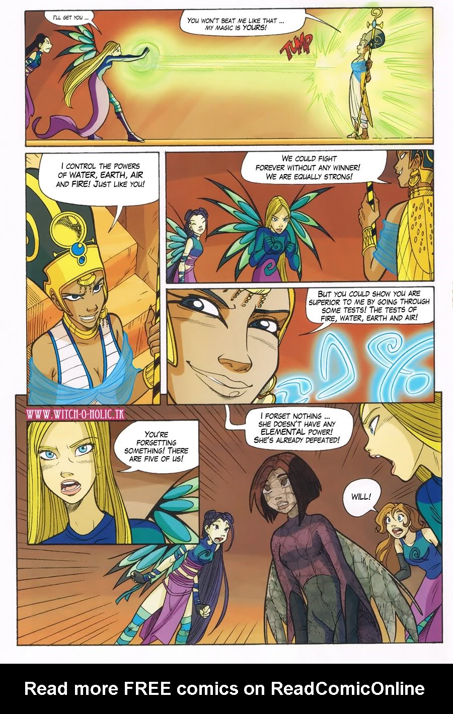 Read online W.i.t.c.h. comic -  Issue #107 - 22