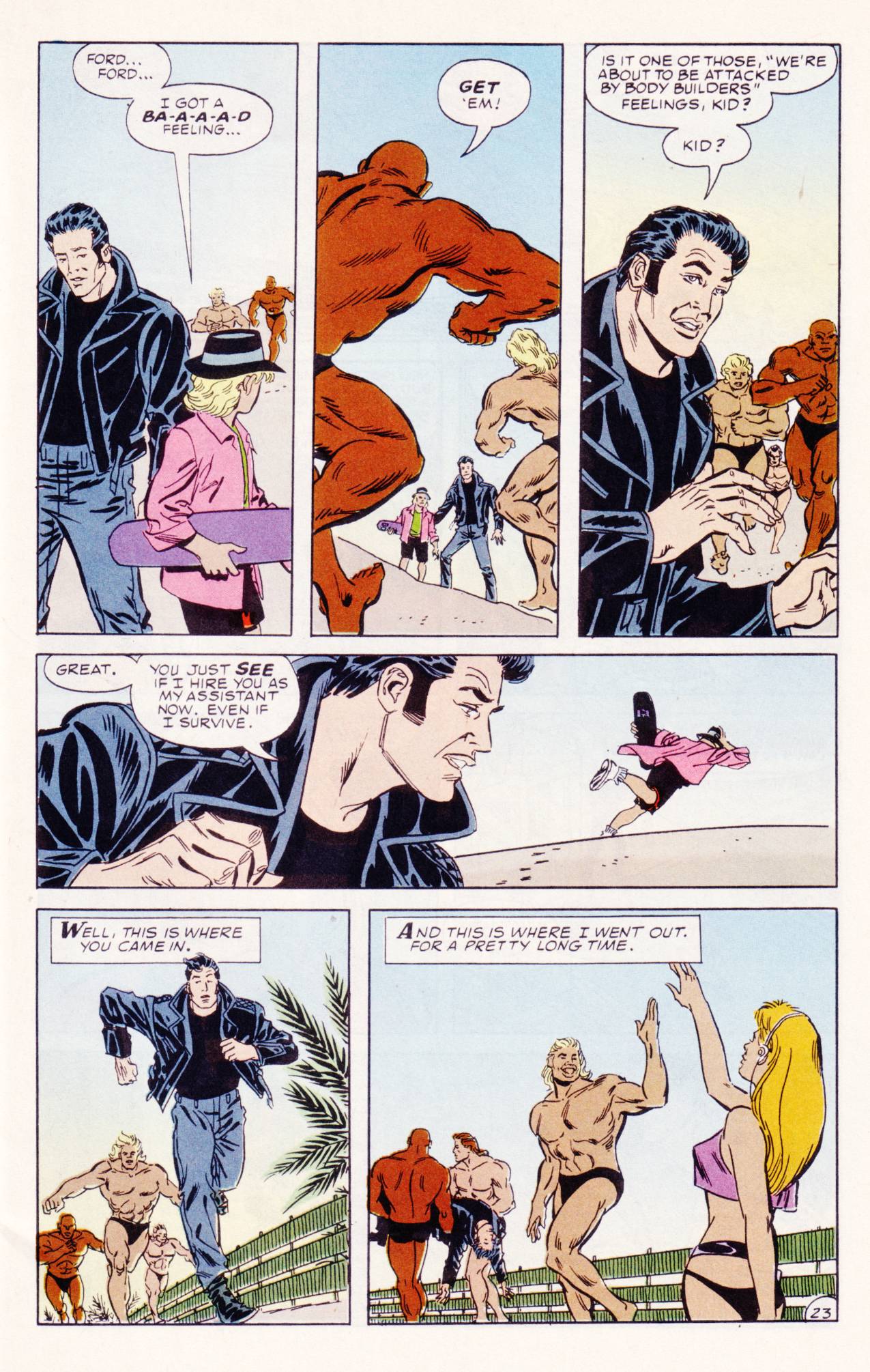 Read online The Adventures Of Ford Fairlane comic -  Issue #4 - 24