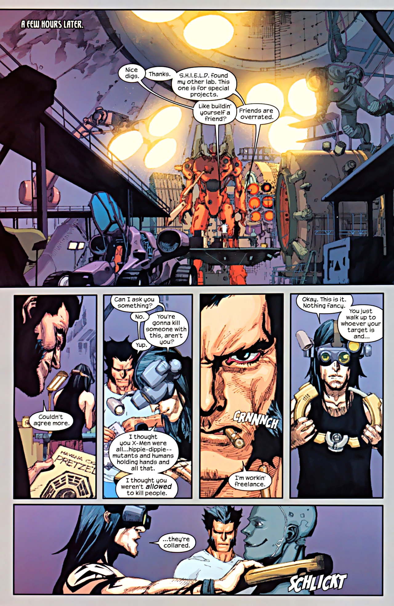 Read online Ultimate Wolverine vs. Hulk comic -  Issue #5 - 19