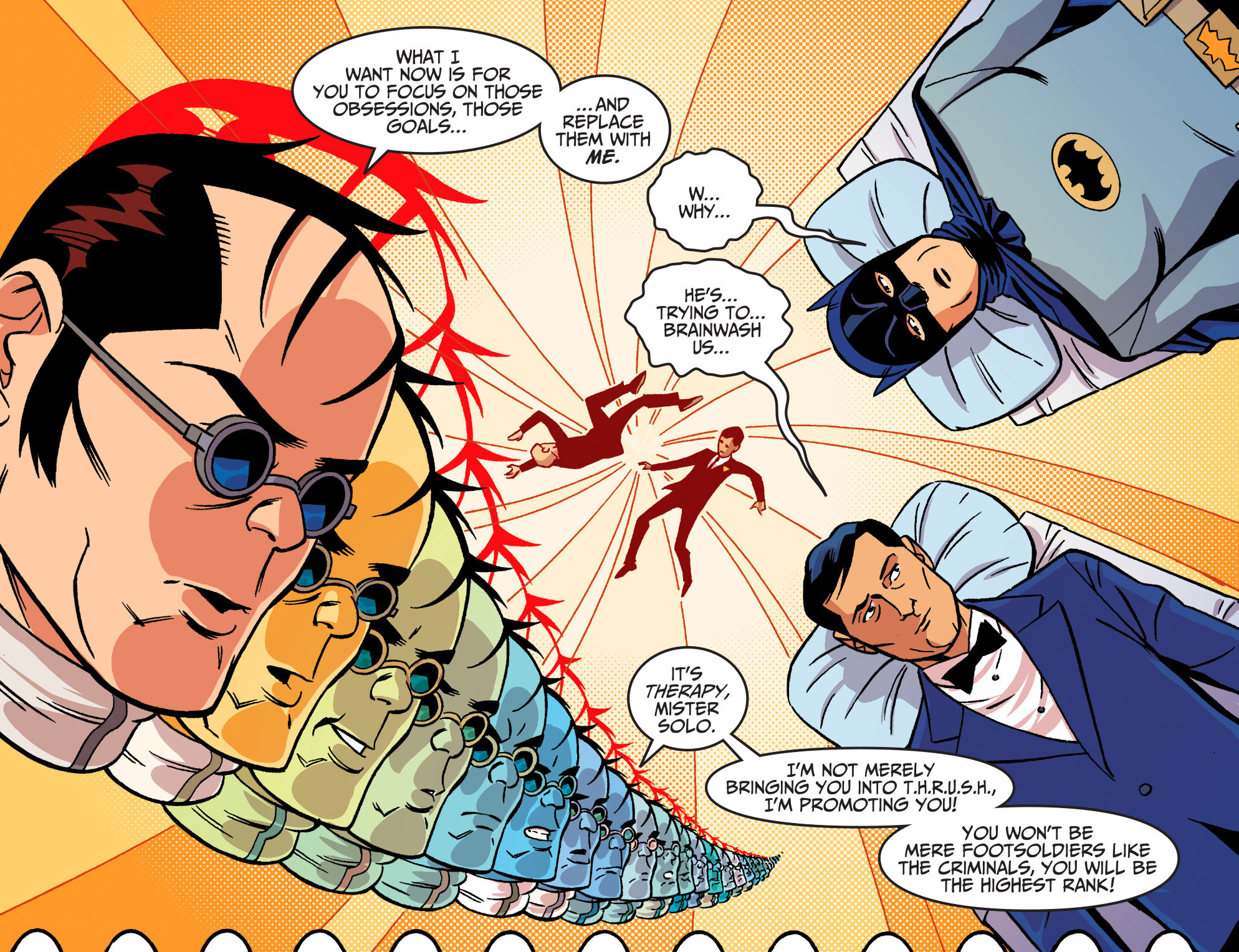 Read online Batman '66 Meets the Man from U.N.C.L.E. comic -  Issue #10 - 12