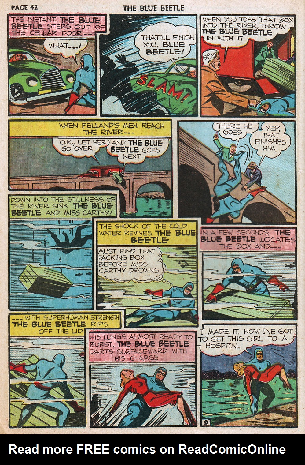 Read online The Blue Beetle comic -  Issue #11 - 44