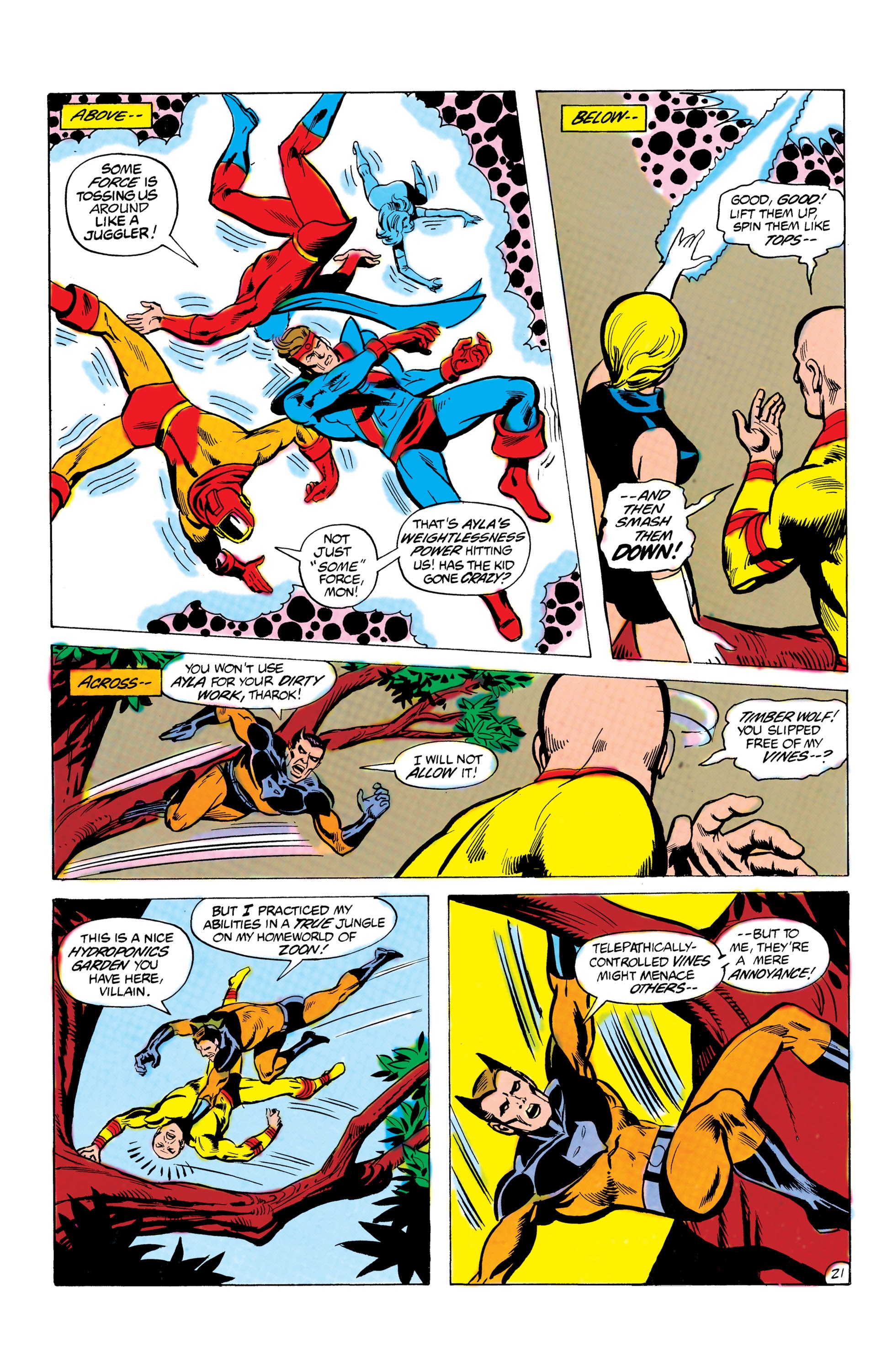 Read online Legion of Super-Heroes (1980) comic -  Issue #271 - 22
