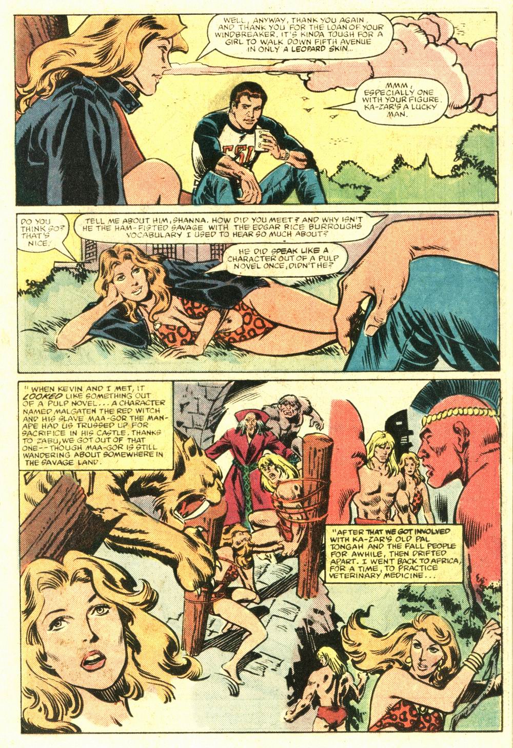 Read online Ka-Zar the Savage comic -  Issue #21 - 19