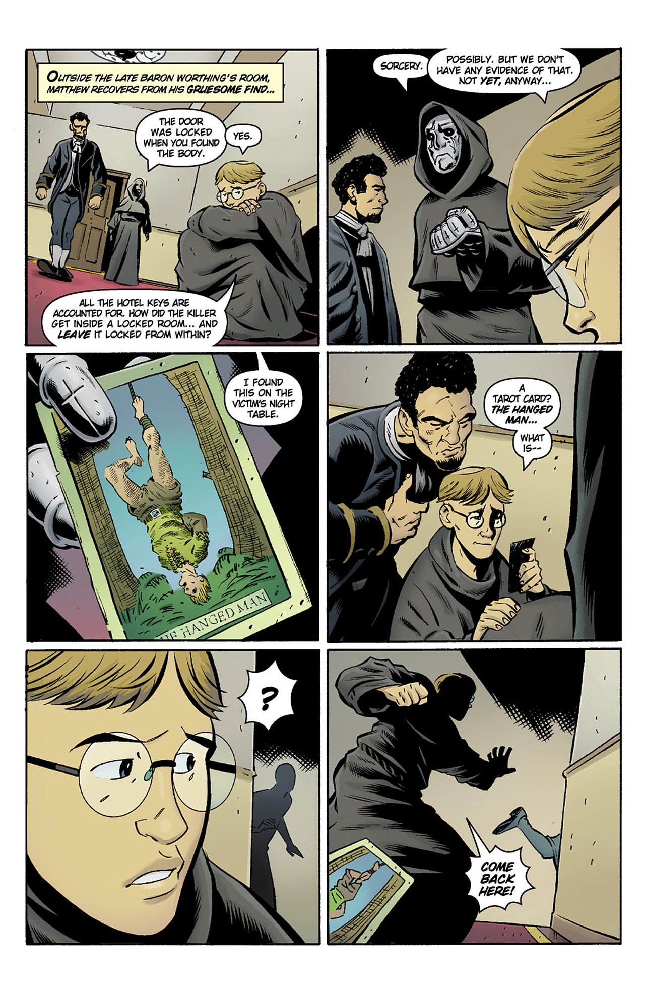 Read online Rex Mundi (2006) comic -  Issue # TPB 6 - 217
