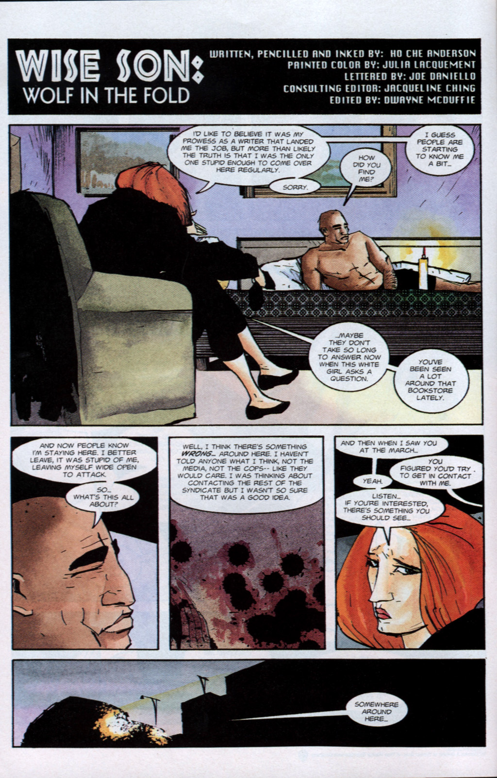 Read online Wise Son: The White Wolf comic -  Issue #4 - 3