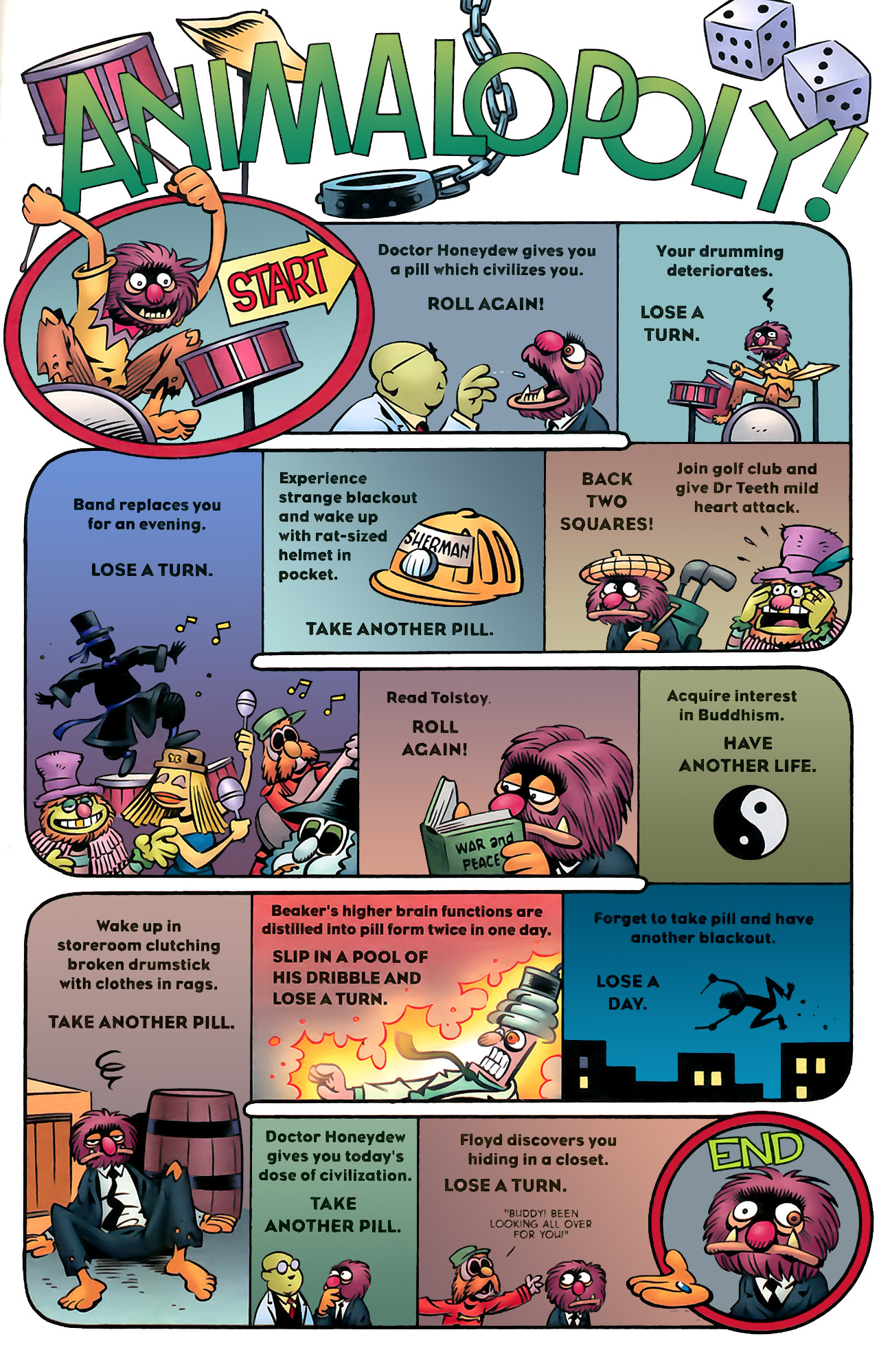 Read online The Muppet Show: The Treasure of Peg-Leg Wilson comic -  Issue #3 - 6