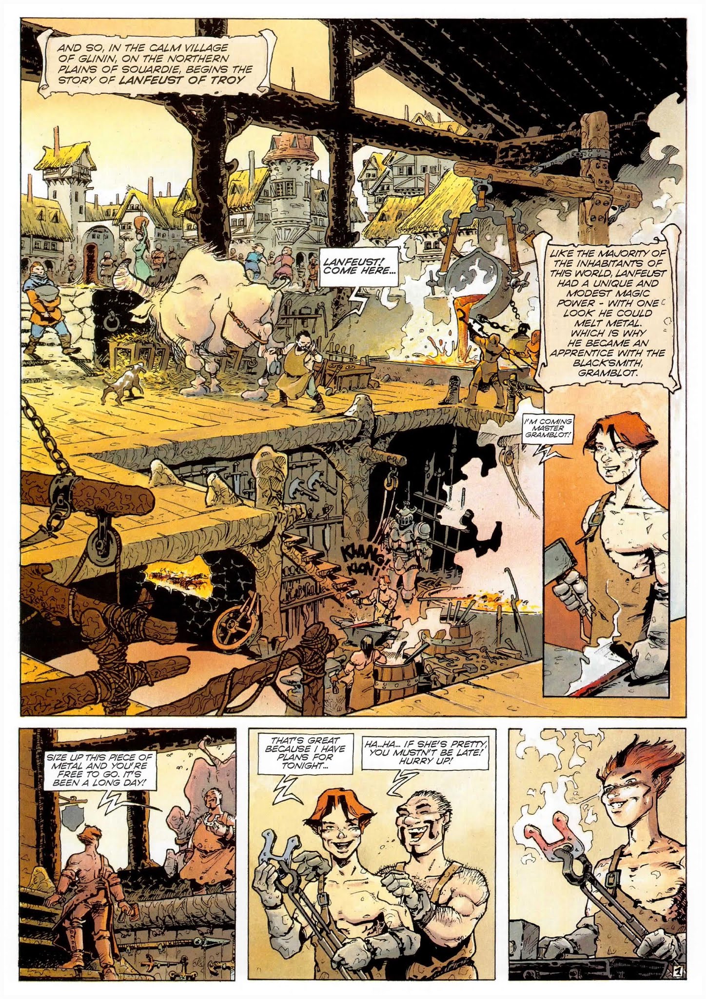 Read online Lanfeust of Troy comic -  Issue #1 - 4