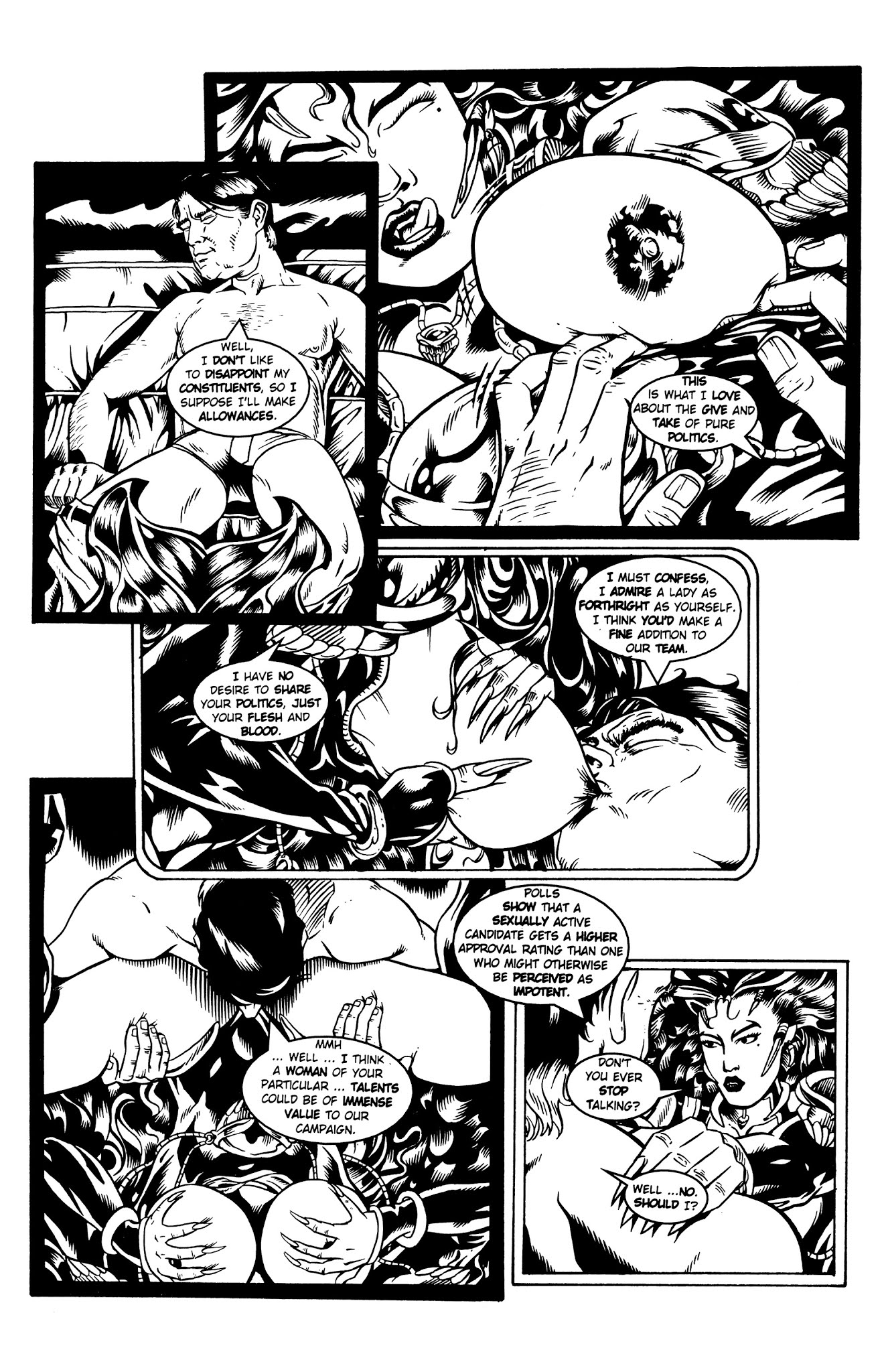 Read online Vamperotica comic -  Issue #47 - 16