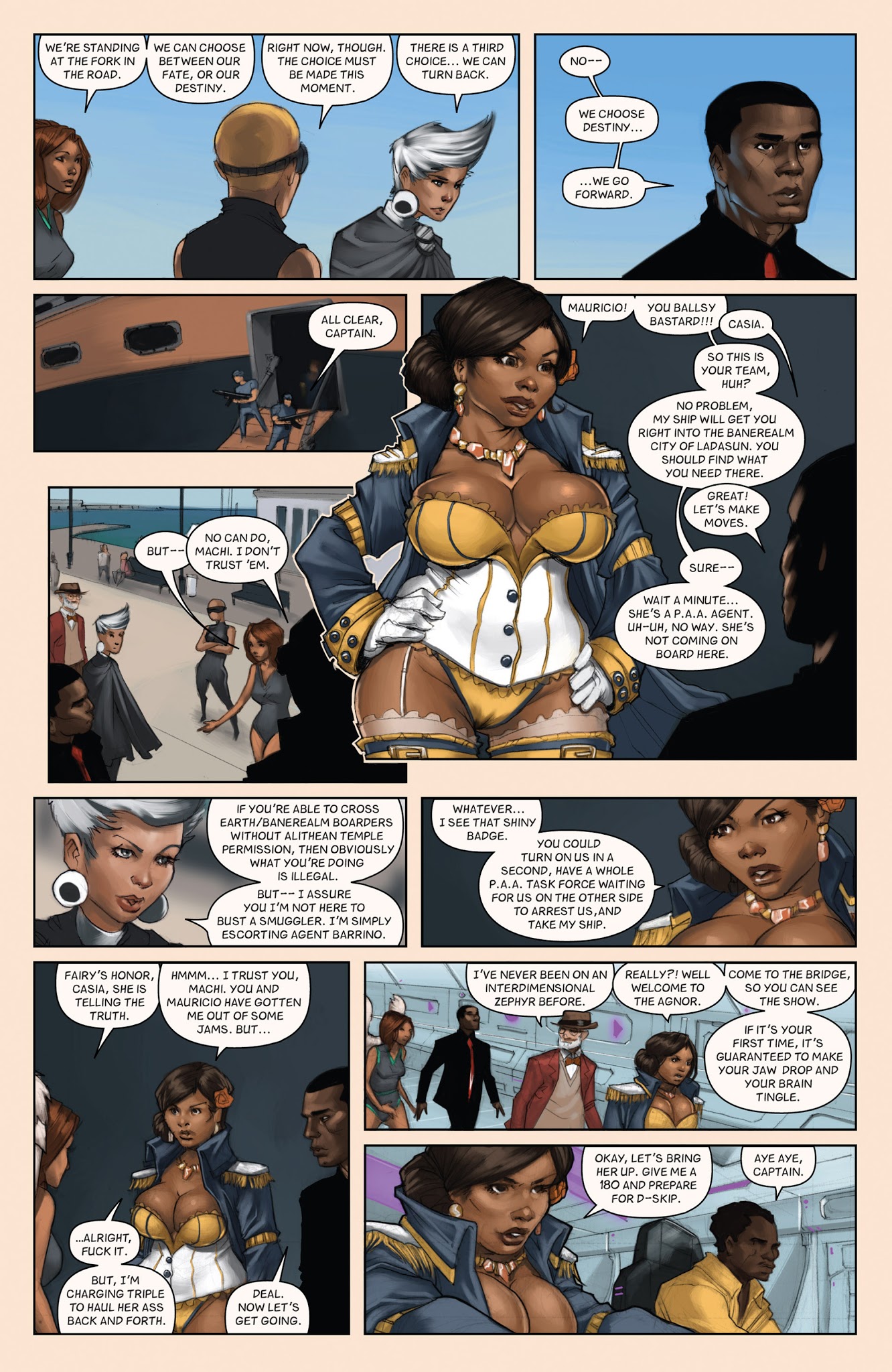 Read online Vescell comic -  Issue #8 - 18