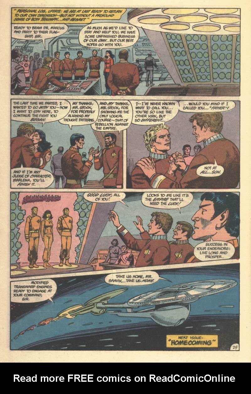 Read online Star Trek (1984) comic -  Issue #15 - 26
