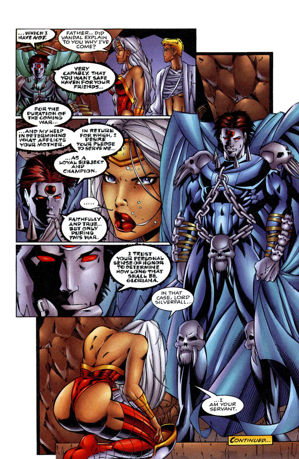 Read online Glory comic -  Issue #21 - 24