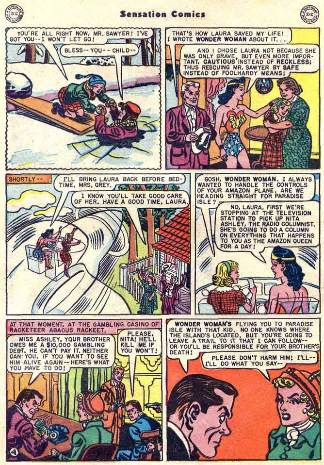 Read online Sensation (Mystery) Comics comic -  Issue #89 - 6