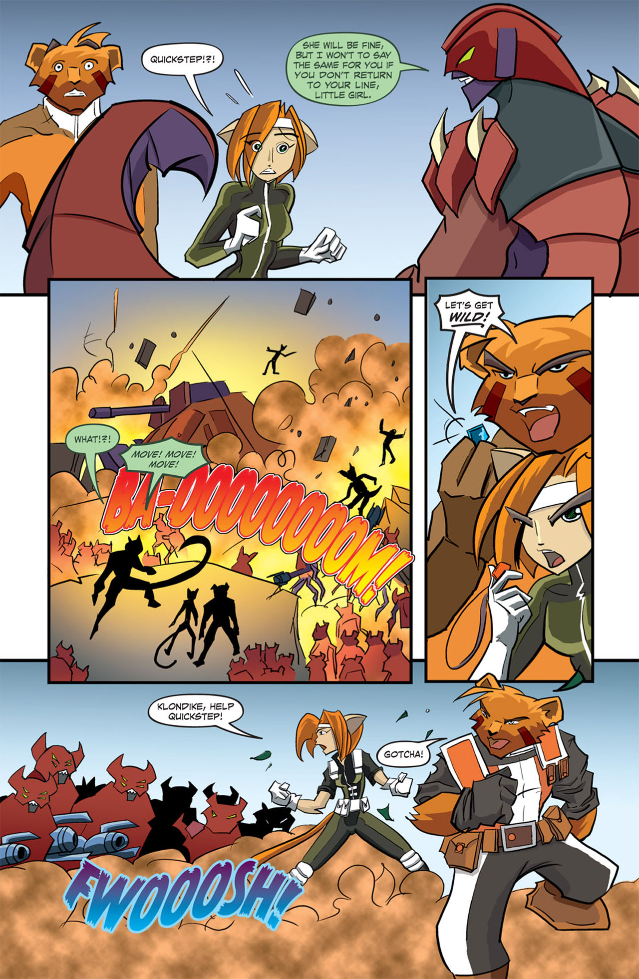 Read online NGuard comic -  Issue #4 - 14