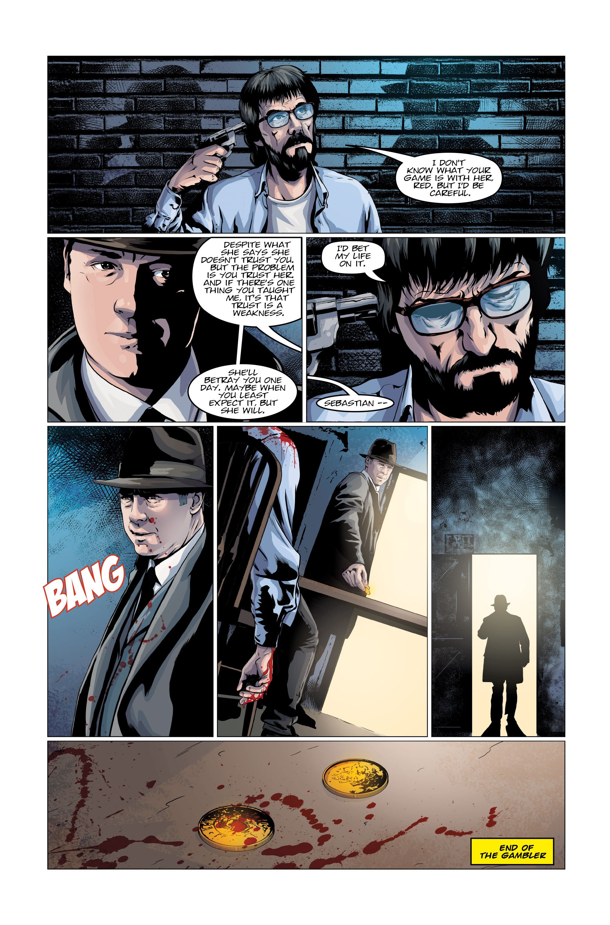 Read online The Blacklist comic -  Issue #5 - 24