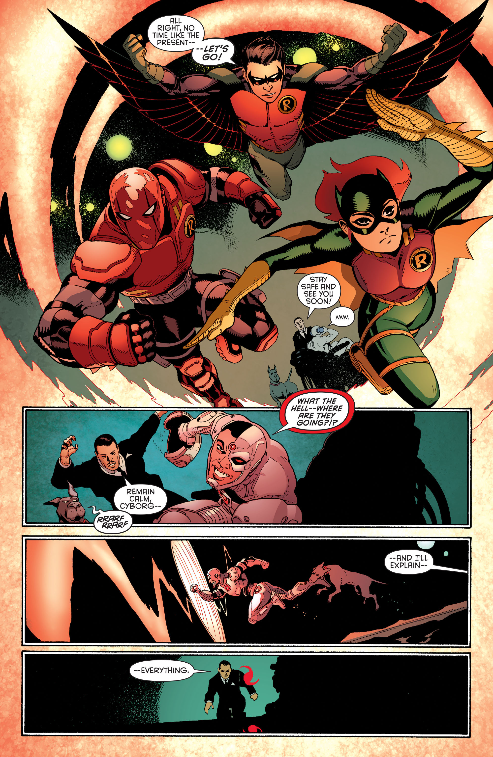 Read online Batman and Robin (2011) comic -  Issue #35 - 16