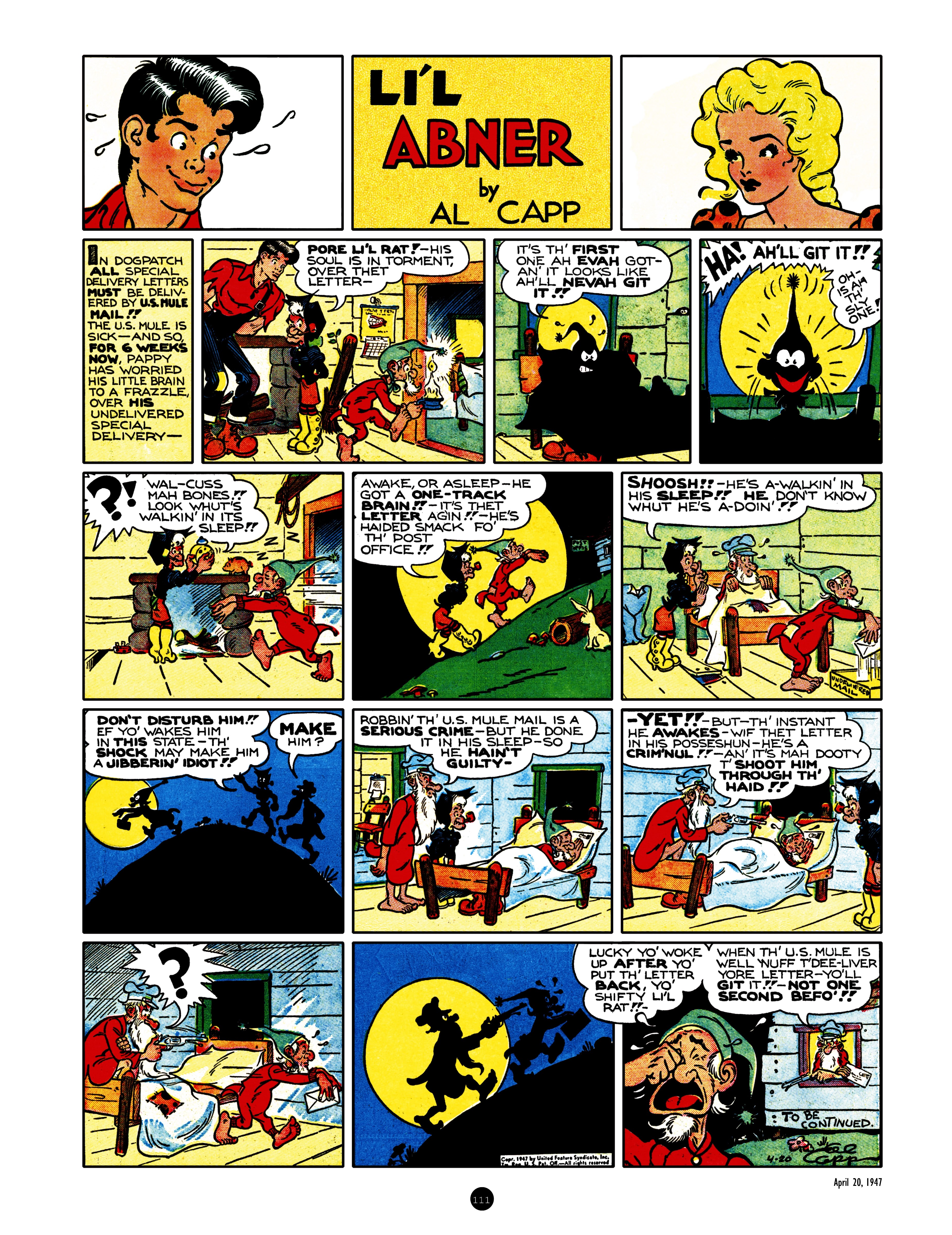 Read online Al Capp's Li'l Abner Complete Daily & Color Sunday Comics comic -  Issue # TPB 7 (Part 2) - 12