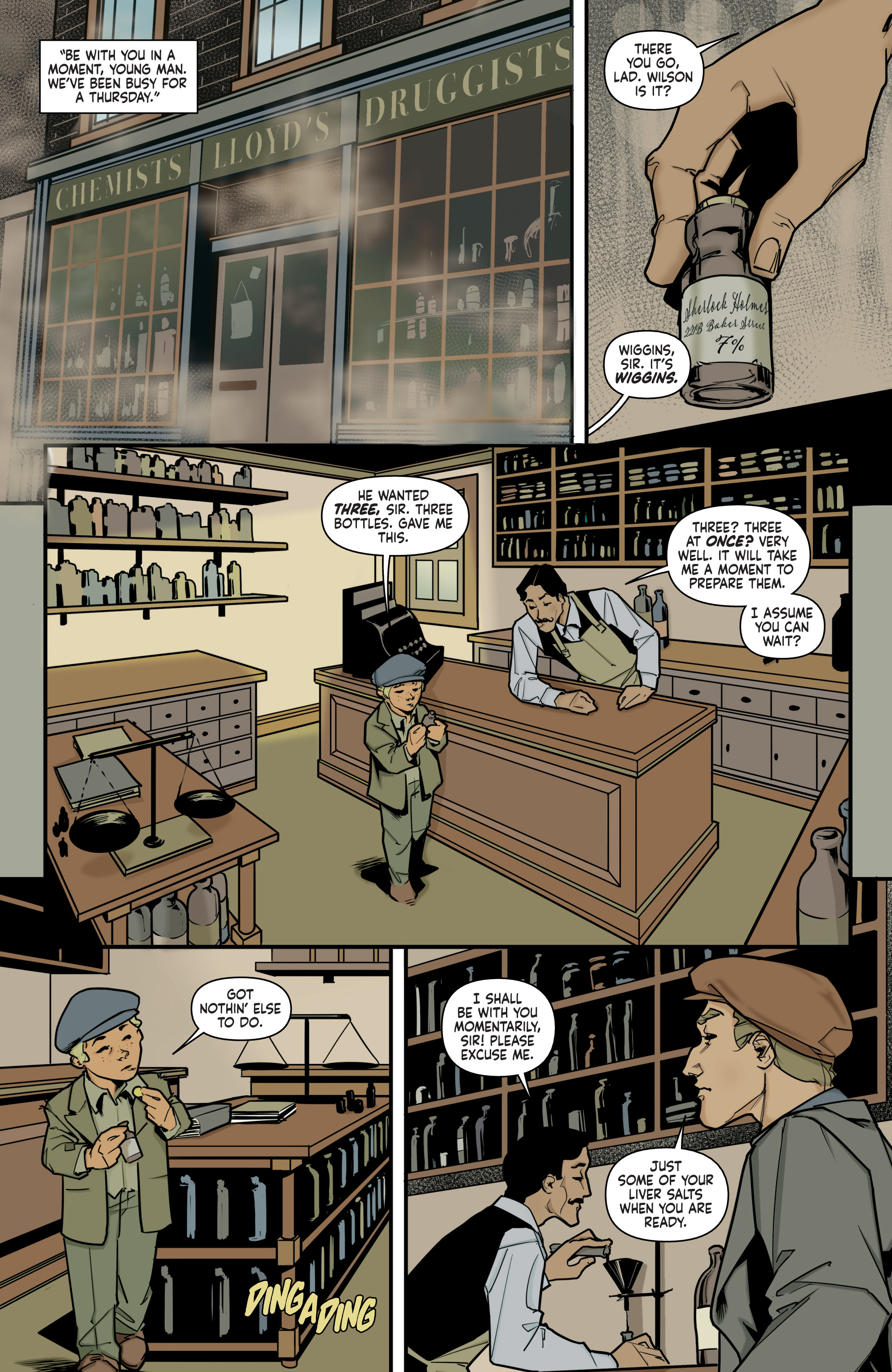 Read online Sherlock Holmes: The Vanishing Man comic -  Issue # _TPB 1 - 20