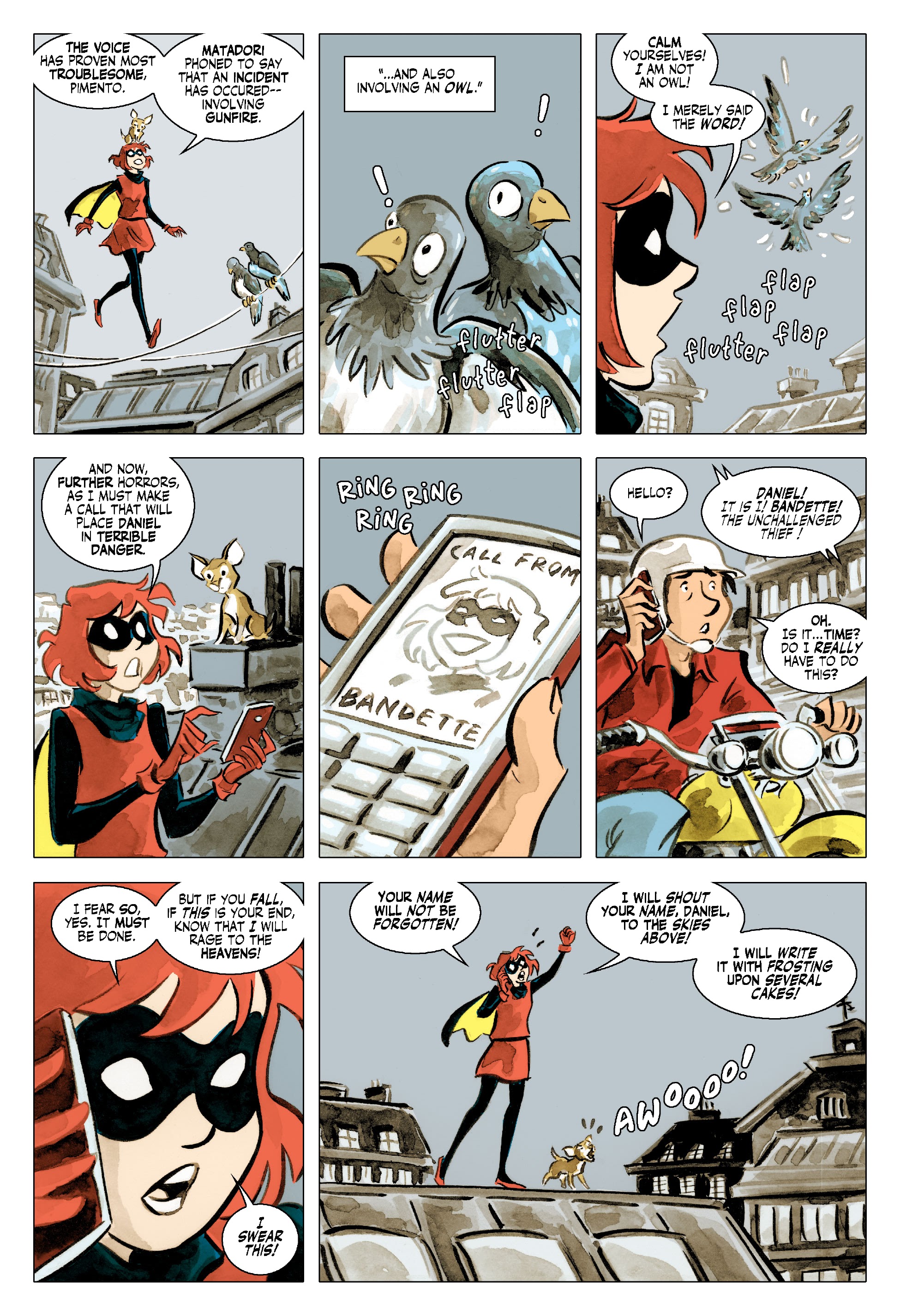 Read online Bandette (2012) comic -  Issue #21 - 12