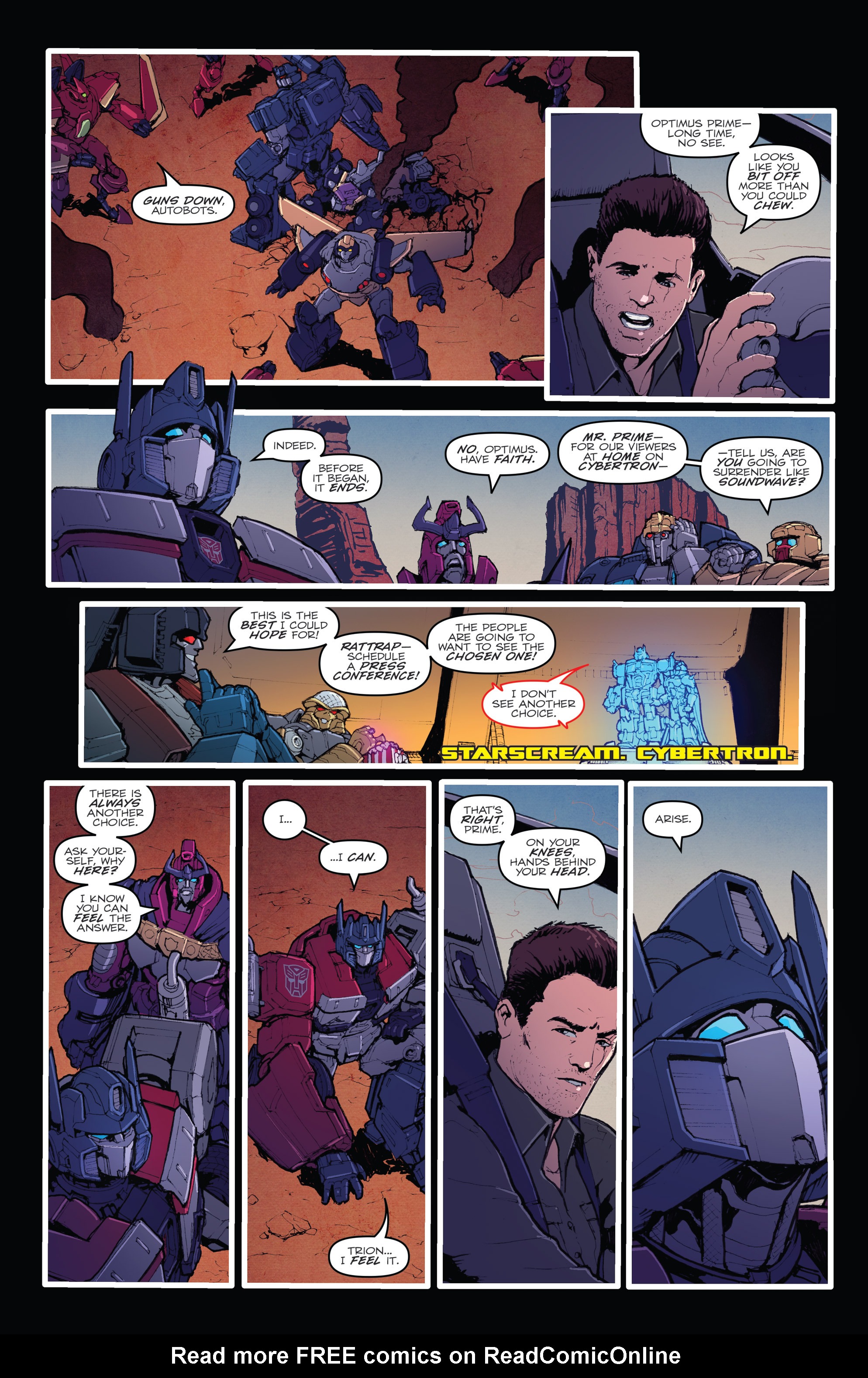 Read online The Transformers (2014) comic -  Issue #54 - 21