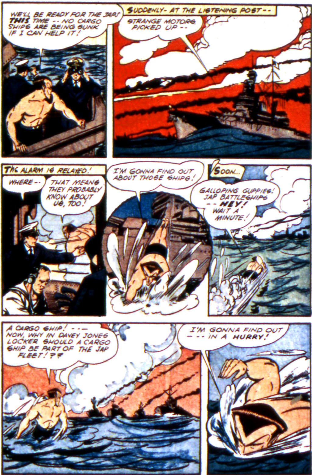 Read online Sub-Mariner Comics comic -  Issue #11 - 7