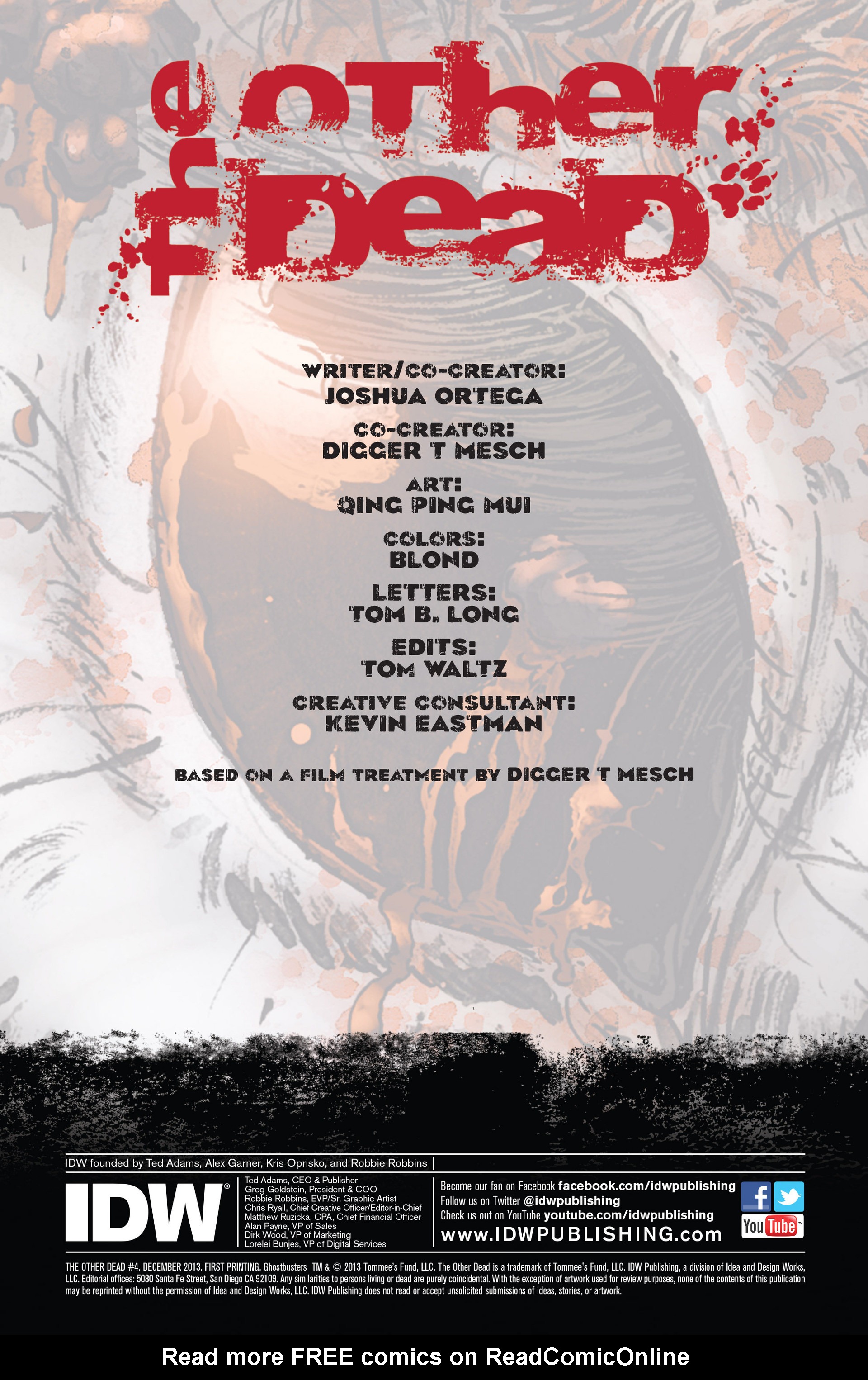 Read online The Other Dead comic -  Issue #4 - 2